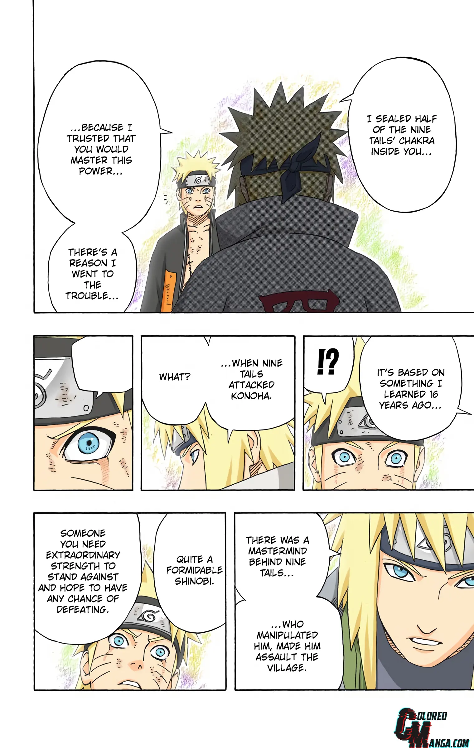 Naruto Colored Manga Online, chapter 440, page 8