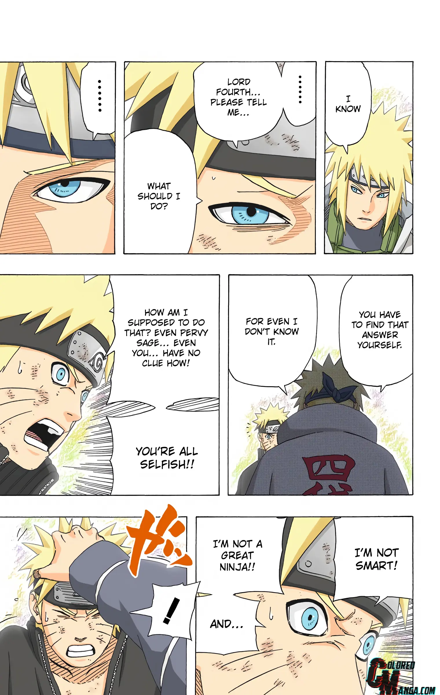 Naruto Colored Manga Online, chapter 440, page 13