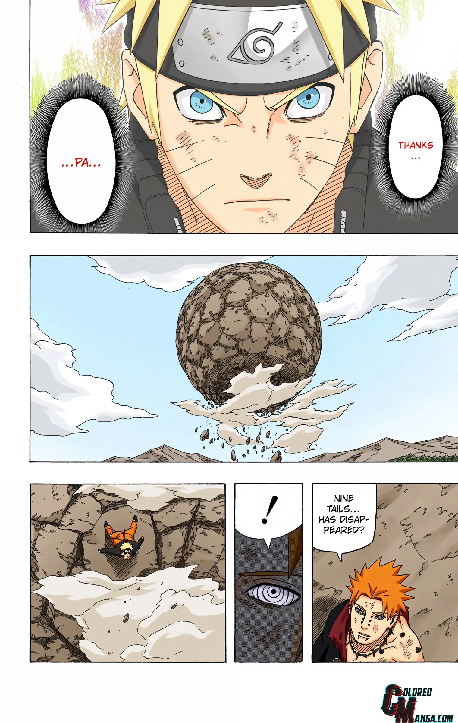 Naruto Colored Manga Online, chapter 440, page 16