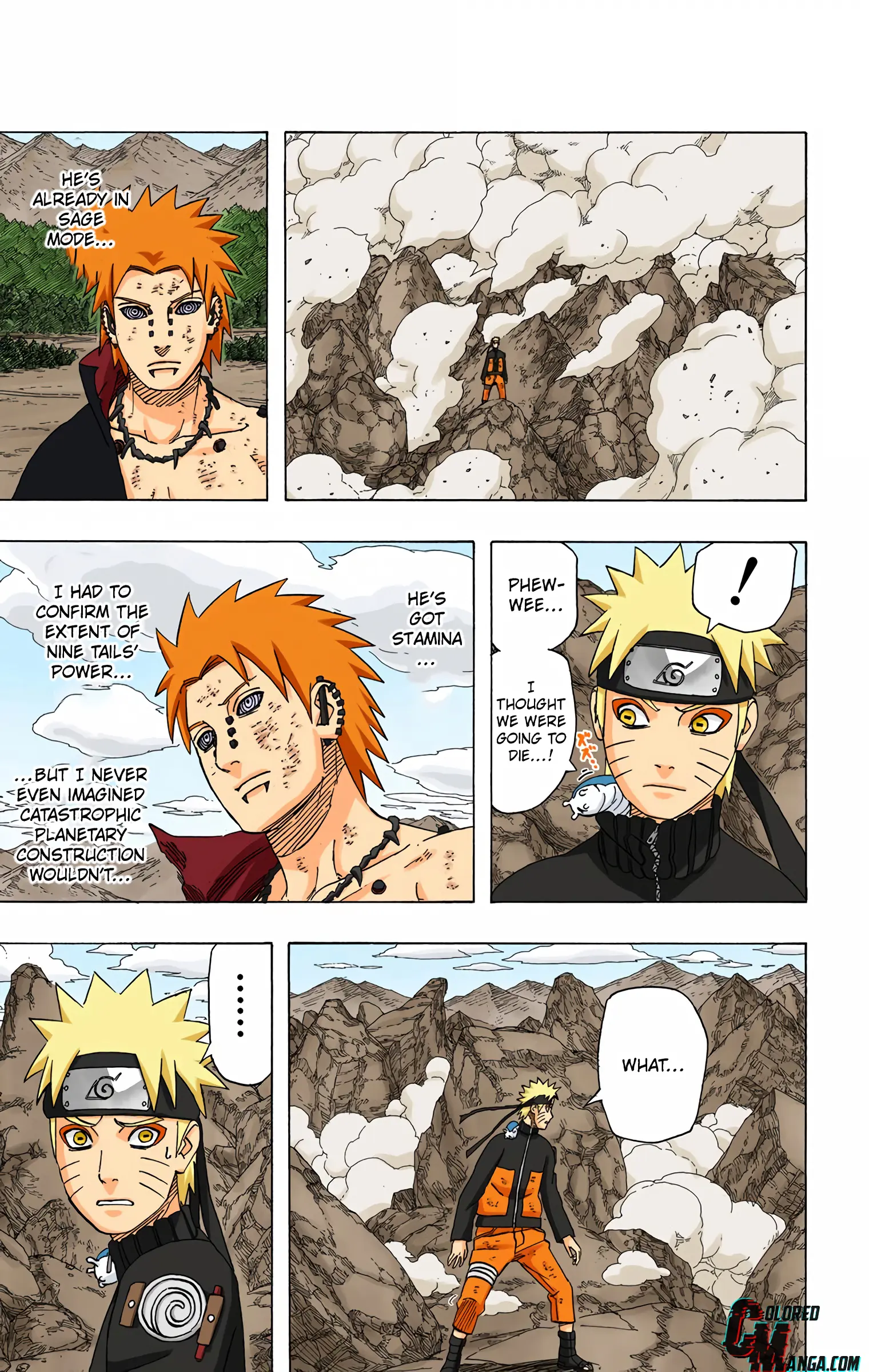 Naruto Colored Manga Online, chapter 441, page 5