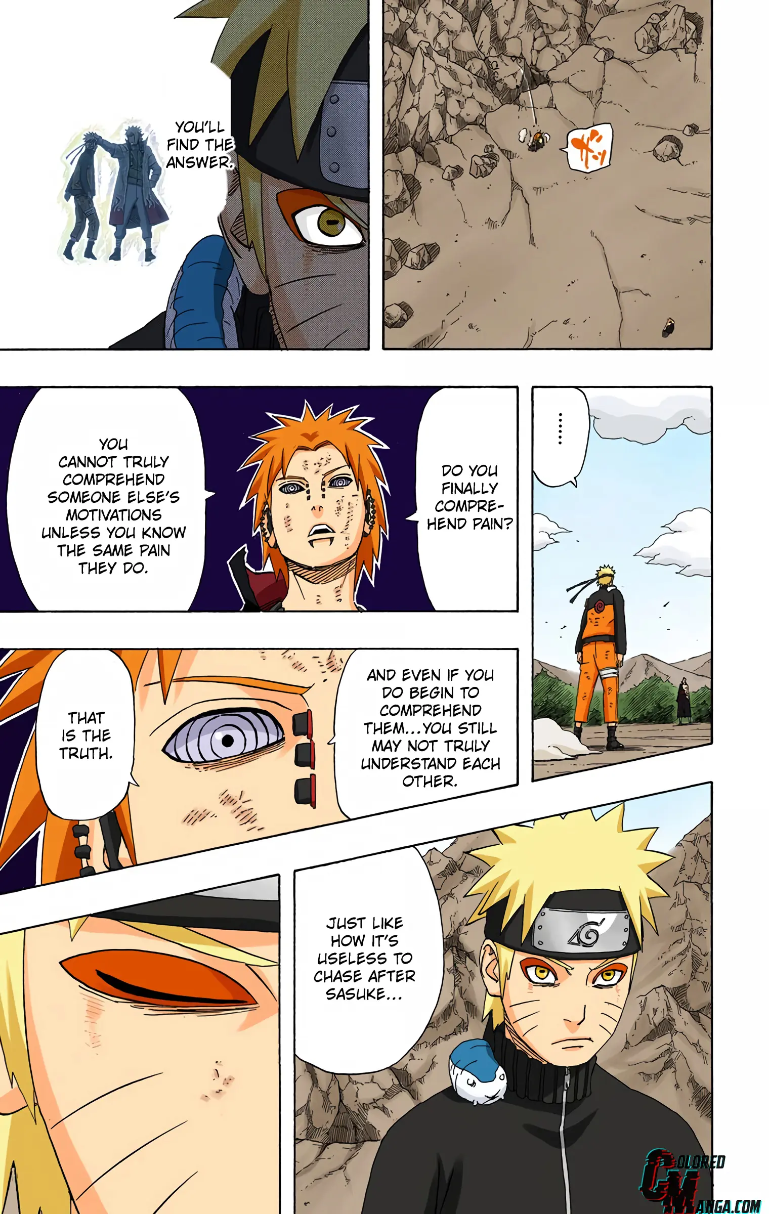 Naruto Colored Manga Online, chapter 441, page 9