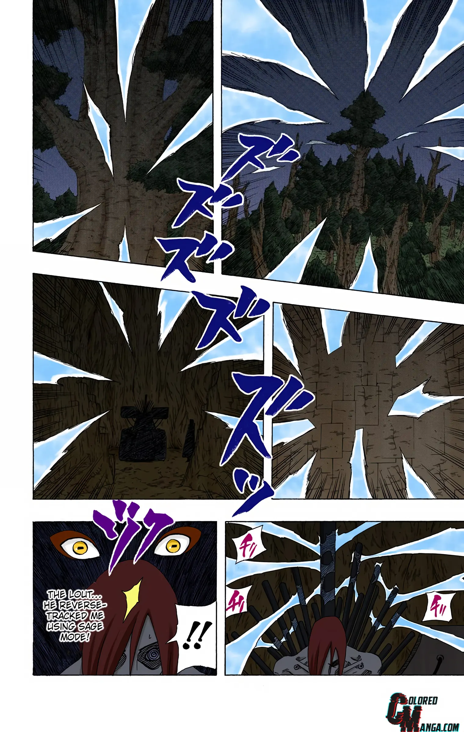Naruto Colored Manga Online, chapter 441, page 14
