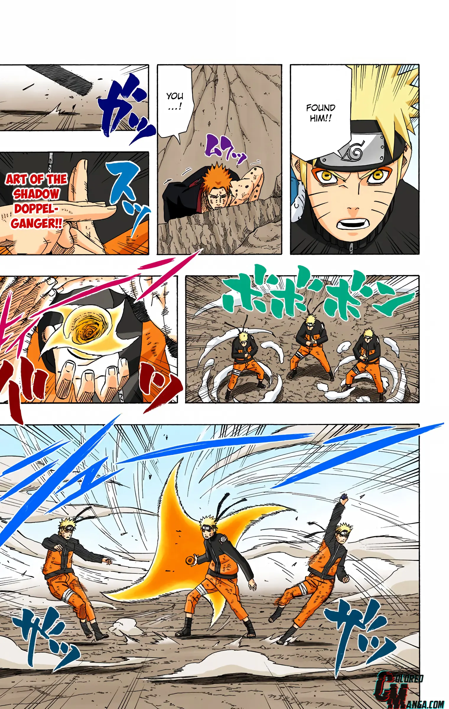 Naruto Colored Manga Online, chapter 441, page 15
