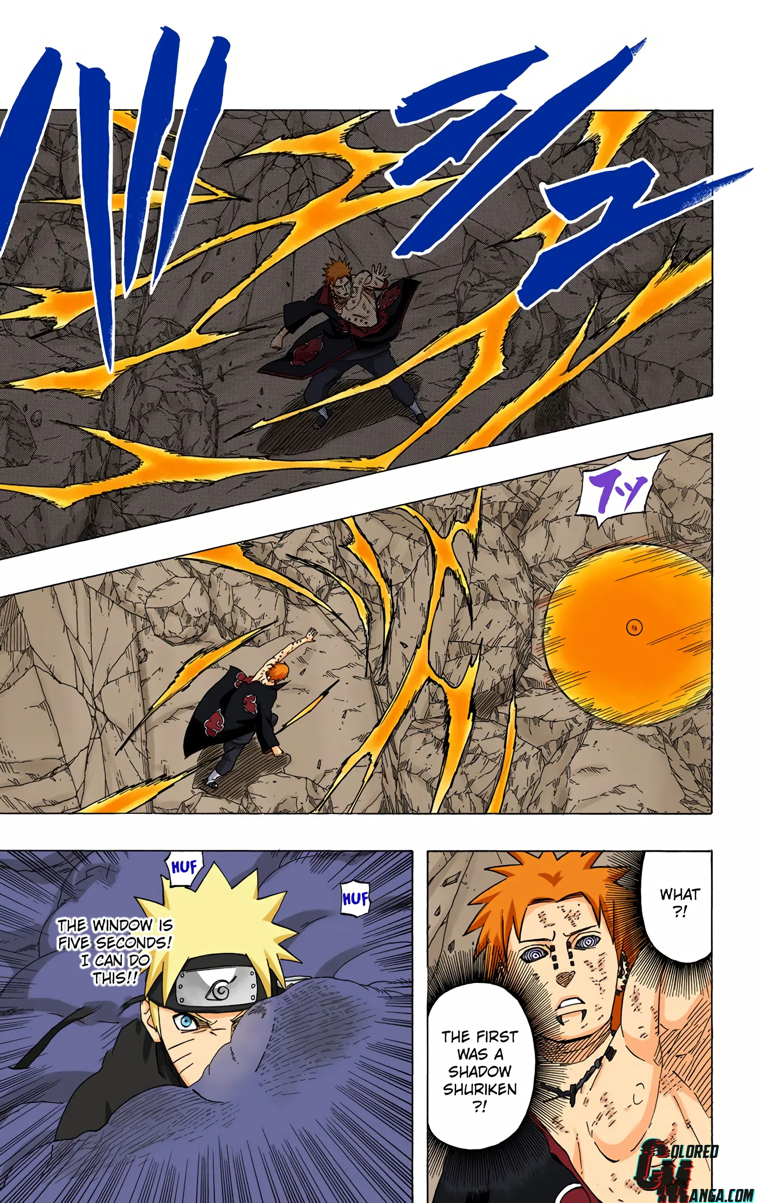 Naruto Colored Manga Online, chapter 441, page 17
