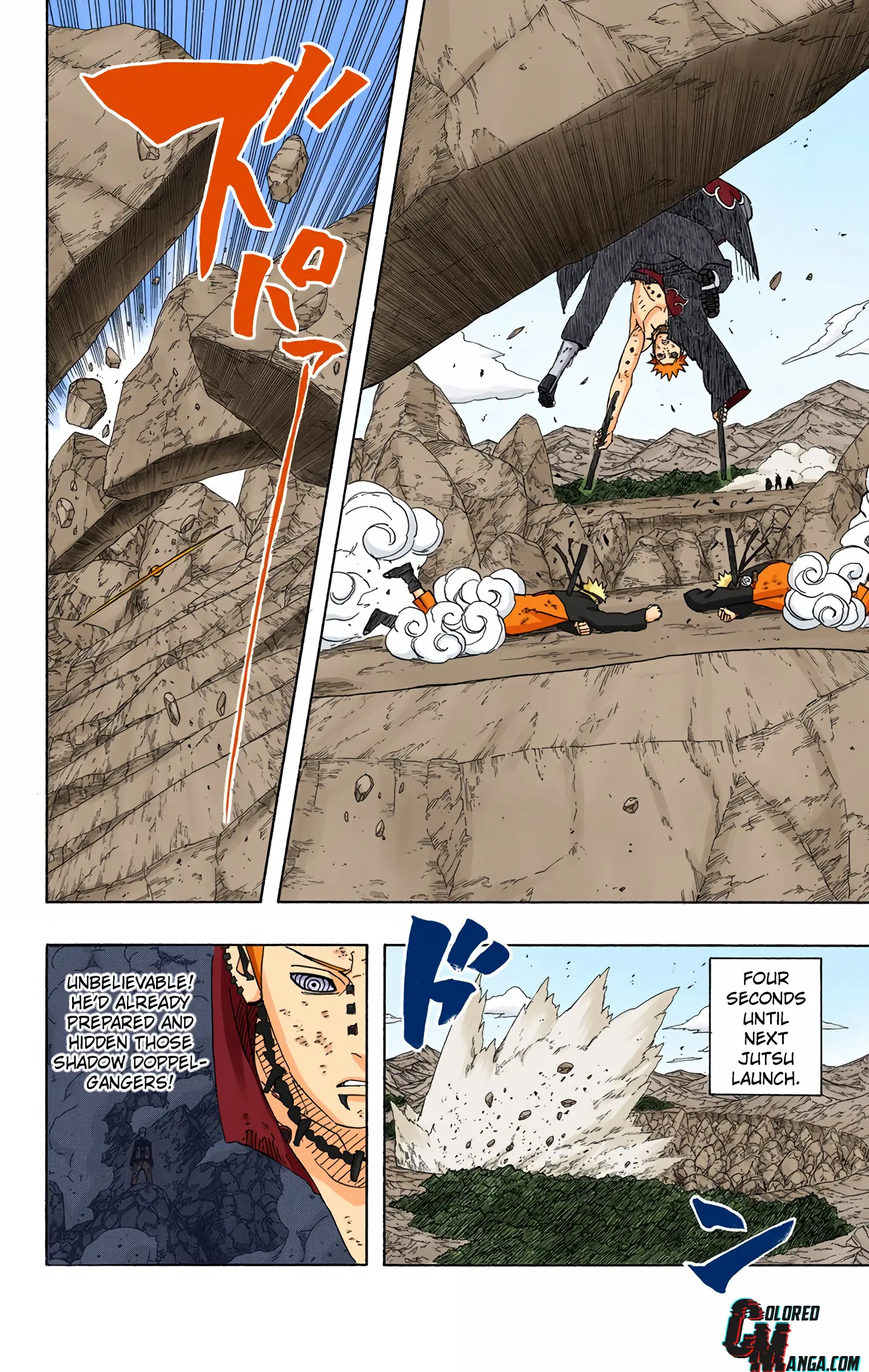 Naruto Colored Manga Online, chapter 442, page 9