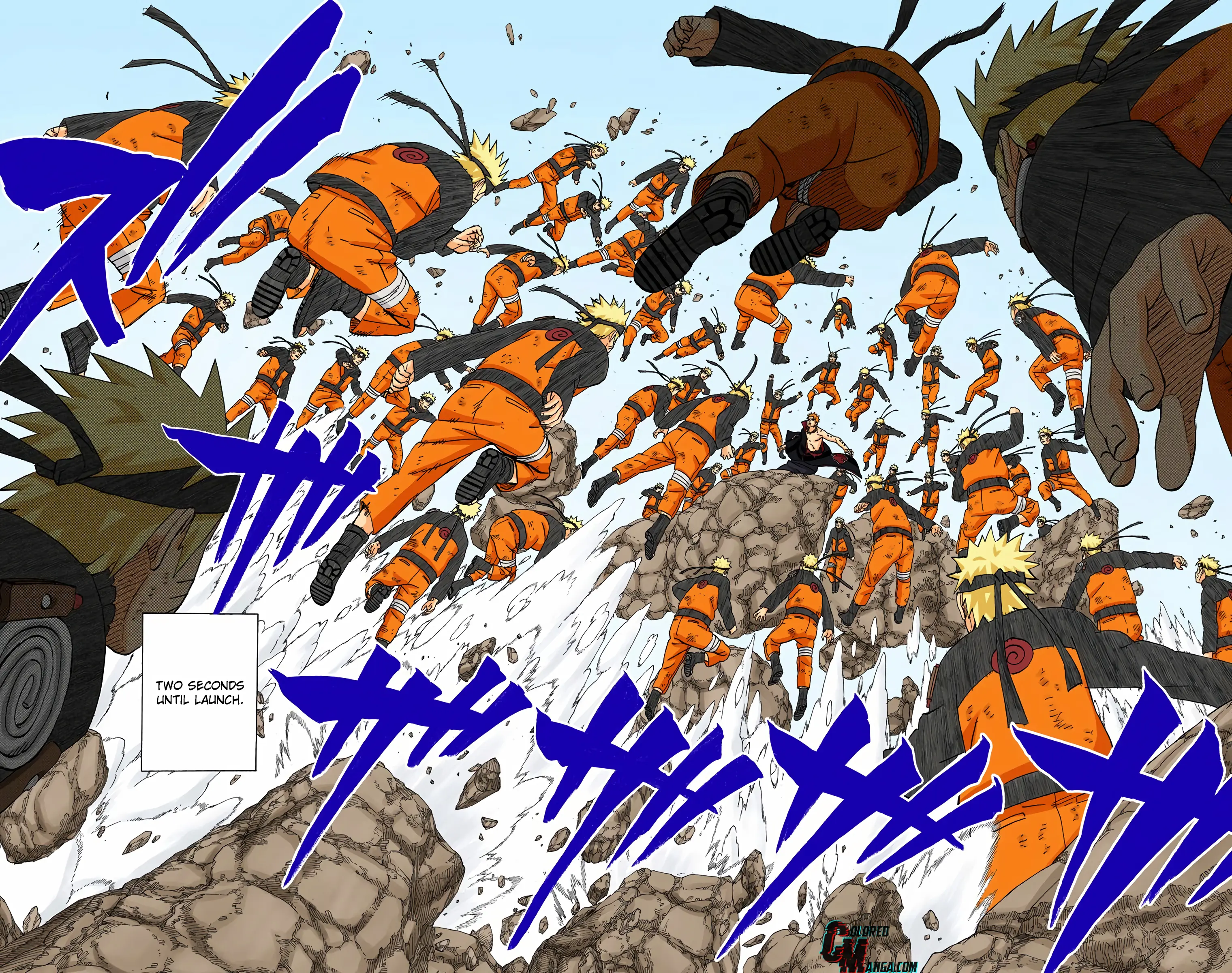Naruto Colored Manga Online, chapter 442, page 12