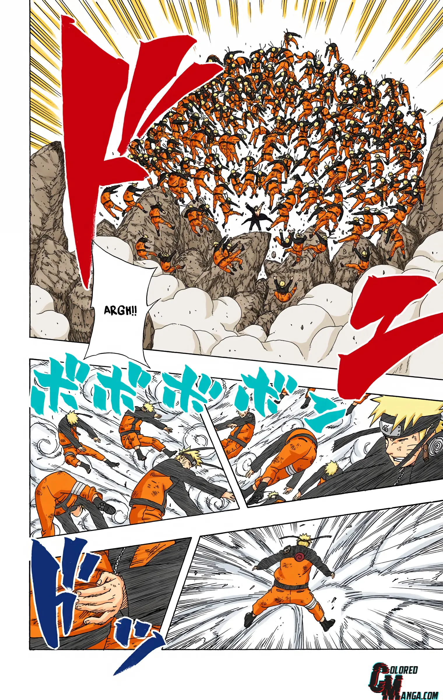 Naruto Colored Manga Online, chapter 442, page 15
