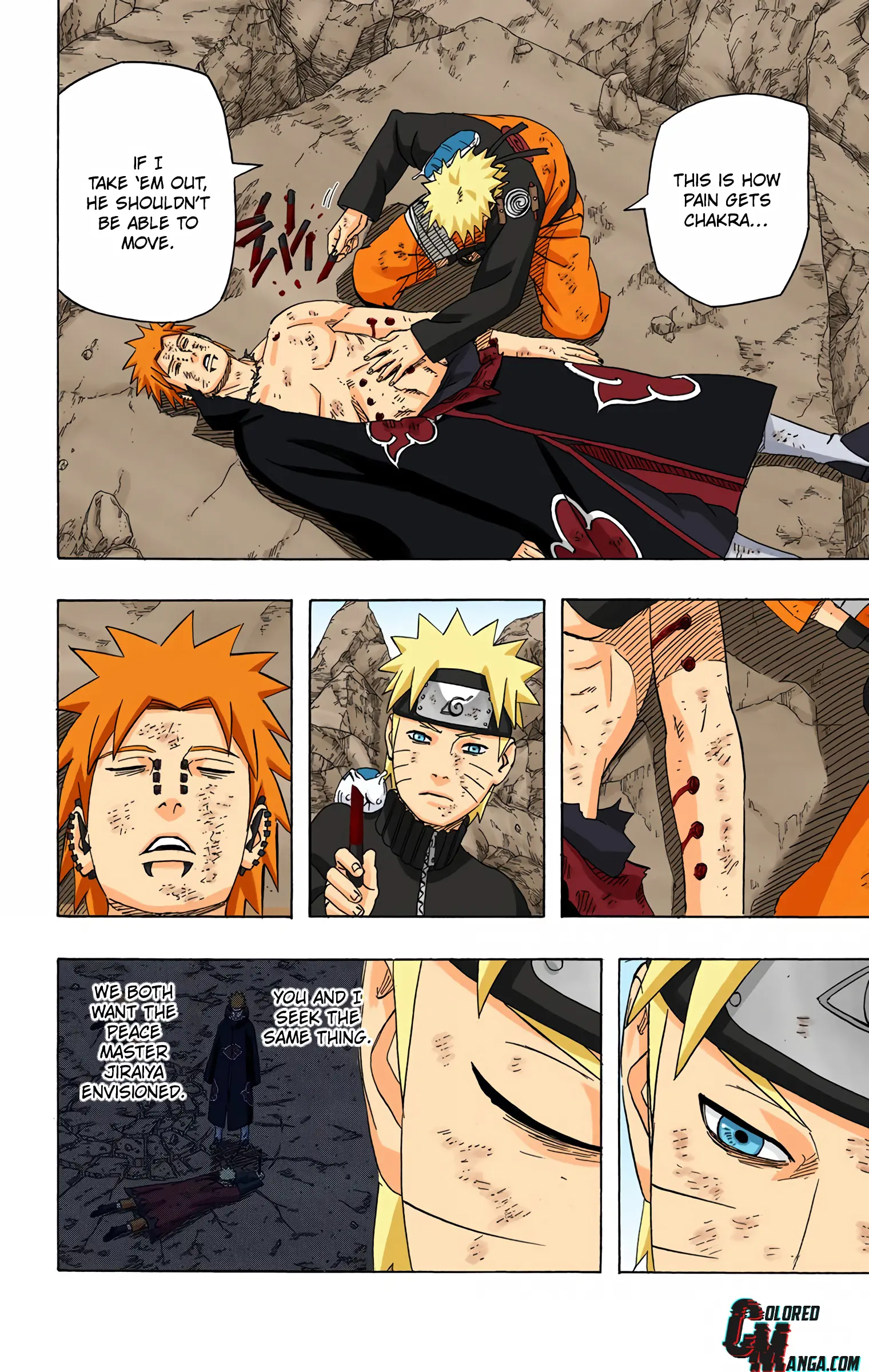 Naruto Colored Manga Online, chapter 443, page 10