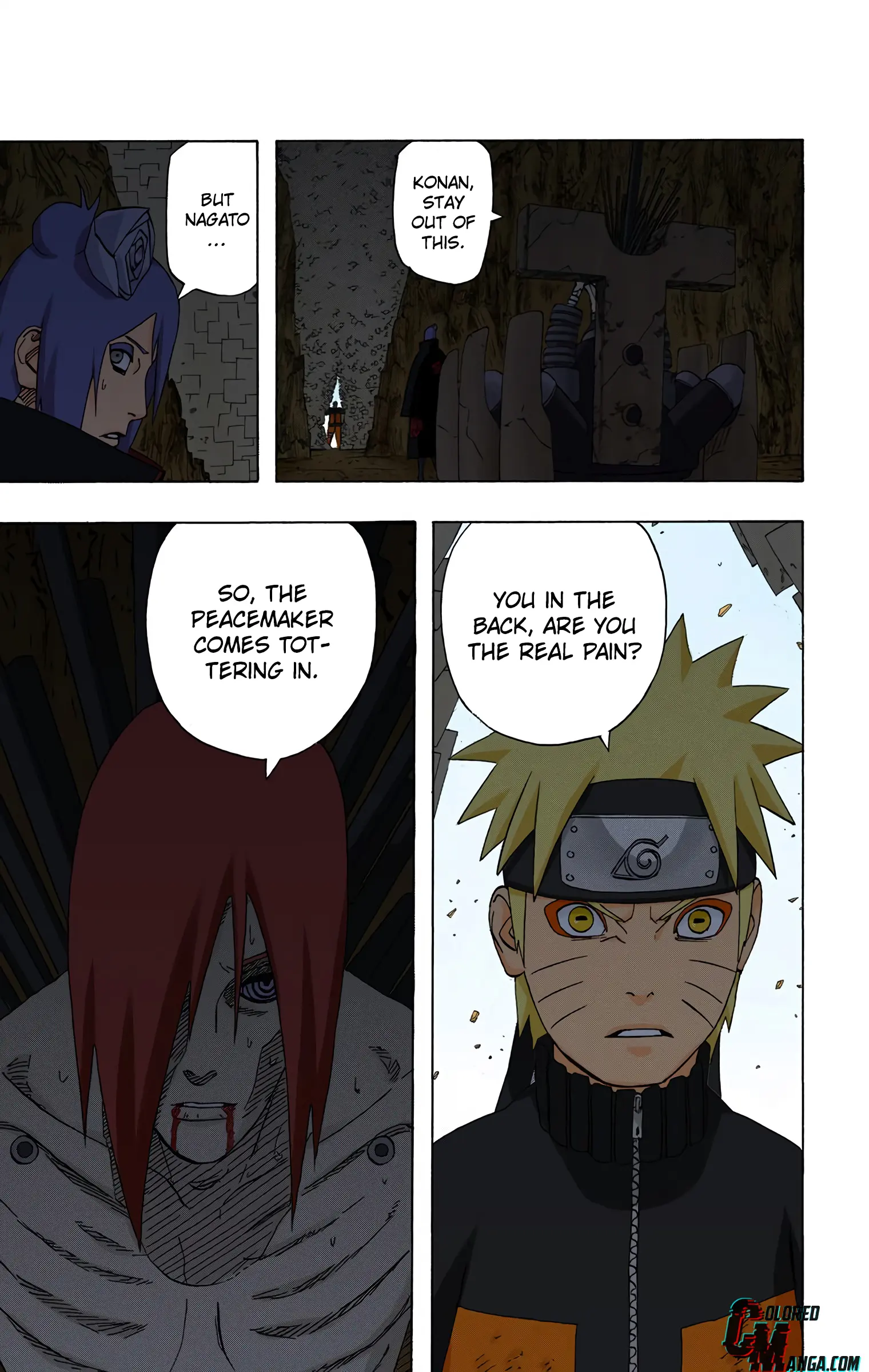 Naruto Colored Manga Online, chapter 443, page 23