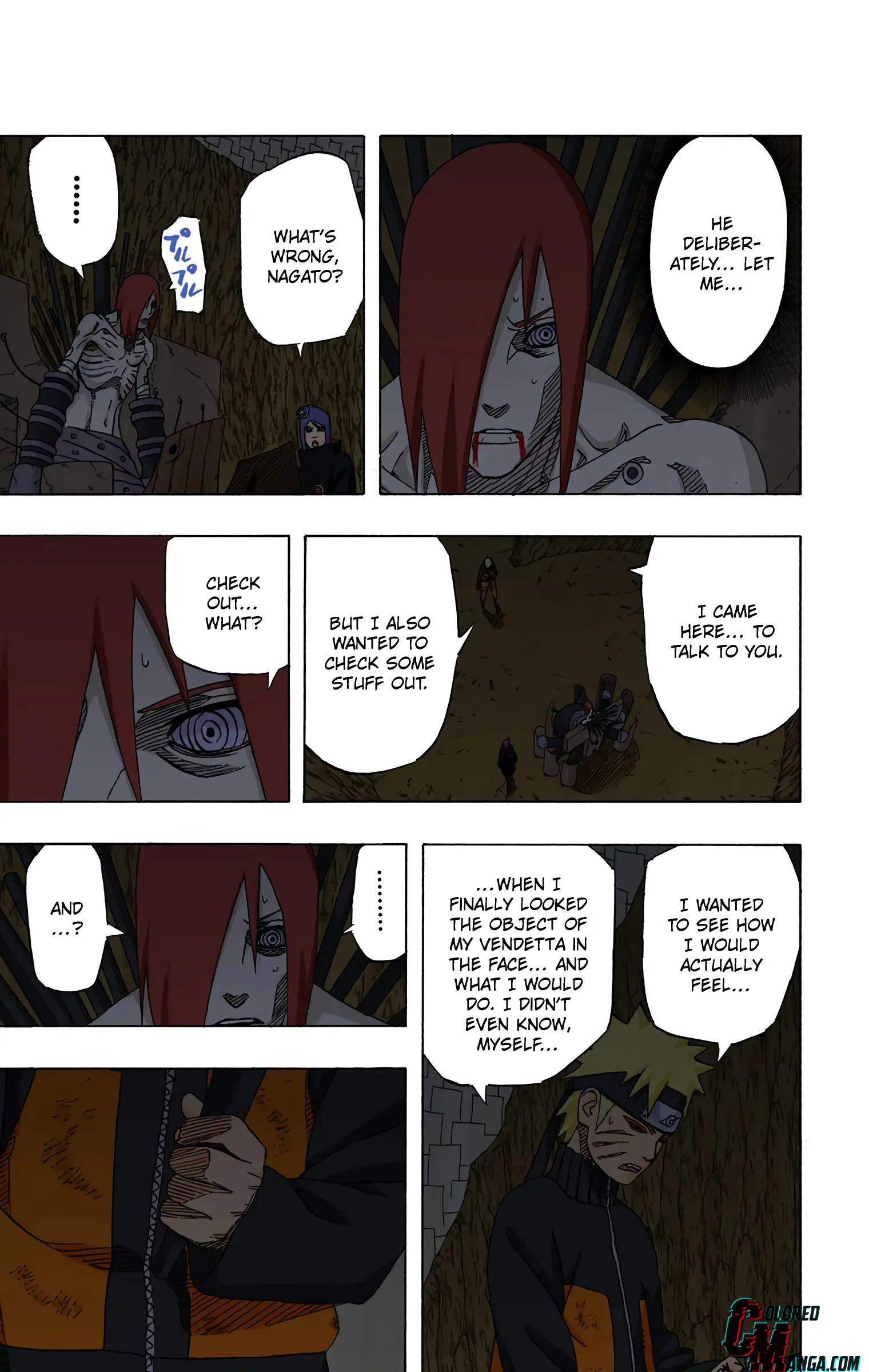 Naruto Colored Manga Online, chapter 444, page 5
