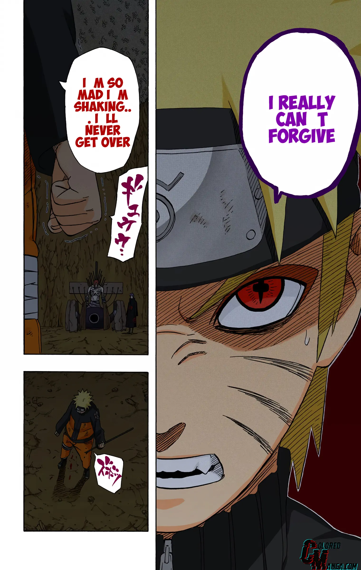 Naruto Colored Manga Online, chapter 444, page 6