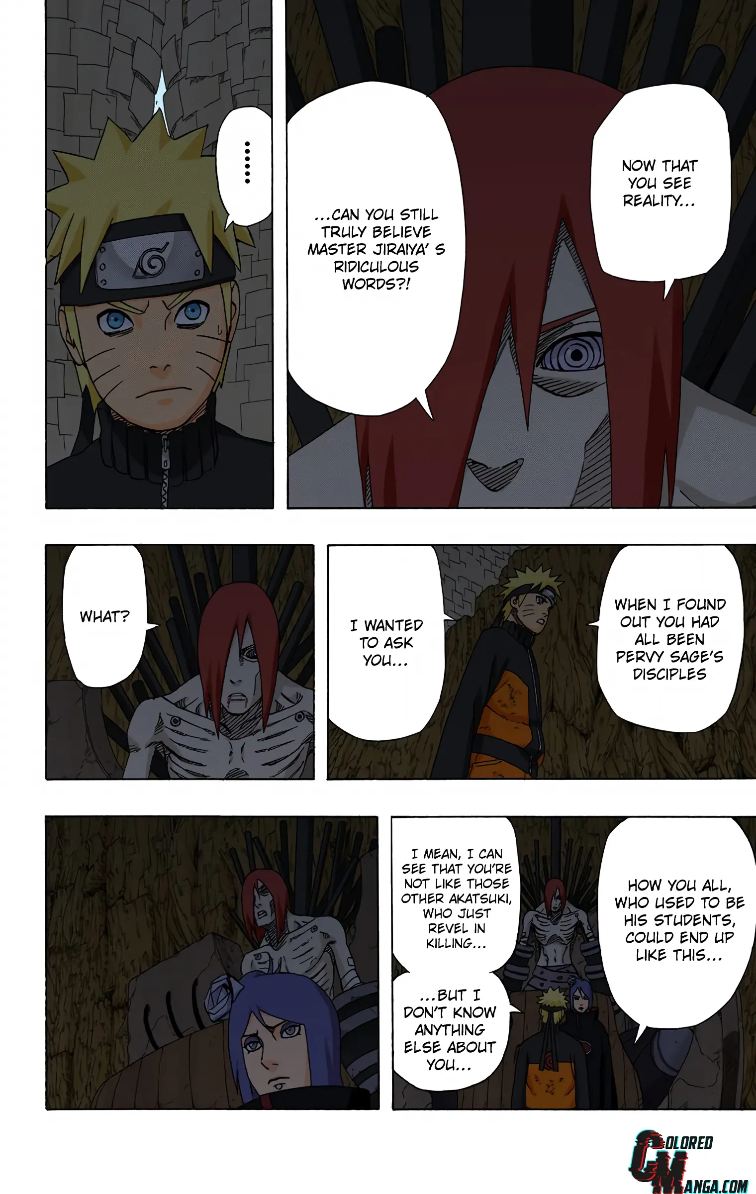 Naruto Colored Manga Online, chapter 444, page 10