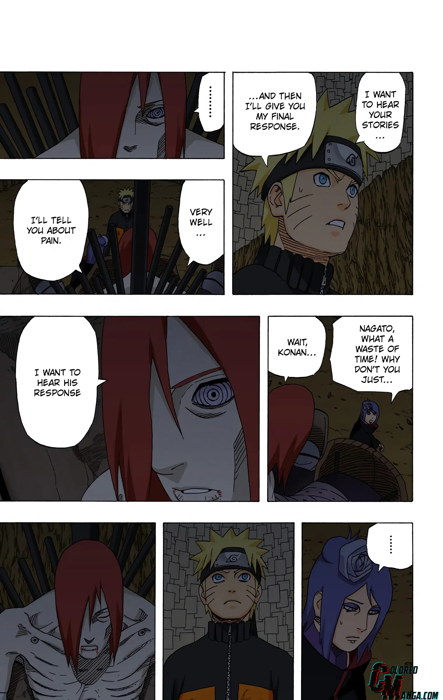 Naruto Colored Manga Online, chapter 444, page 11
