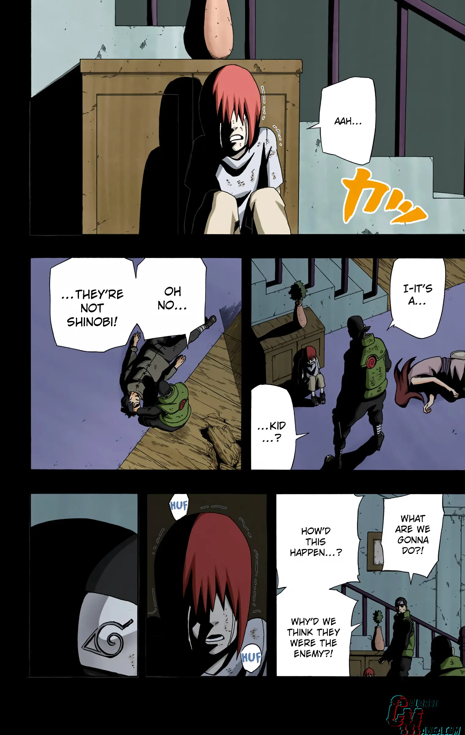 Naruto Colored Manga Online, chapter 444, page 16
