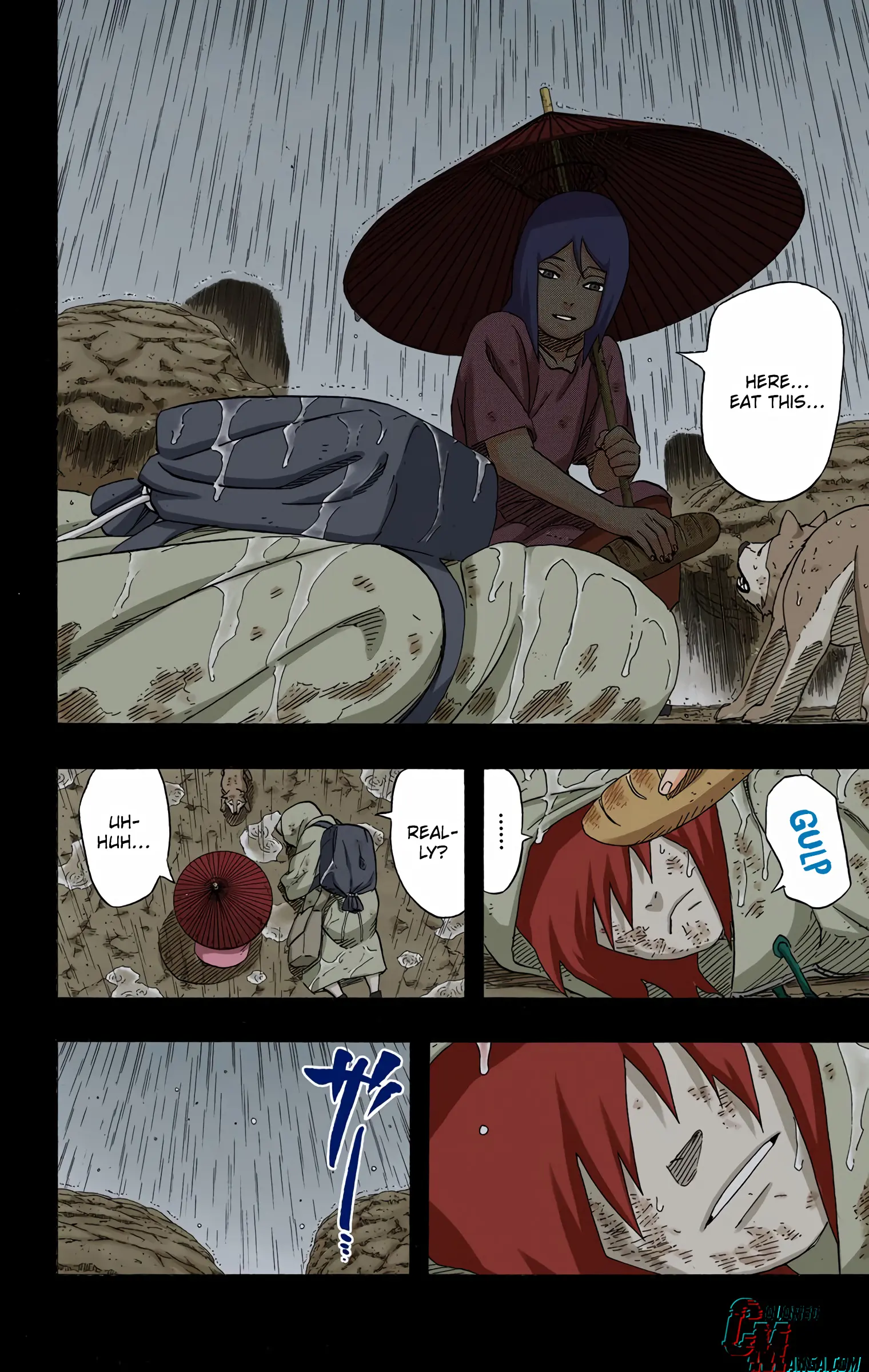 Naruto Colored Manga Online, chapter 445, page 7
