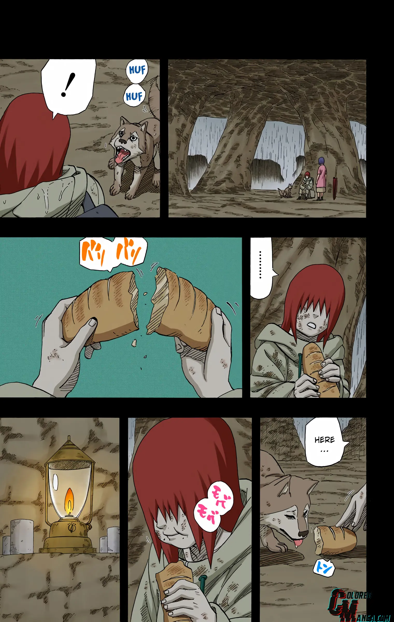 Naruto Colored Manga Online, chapter 445, page 8