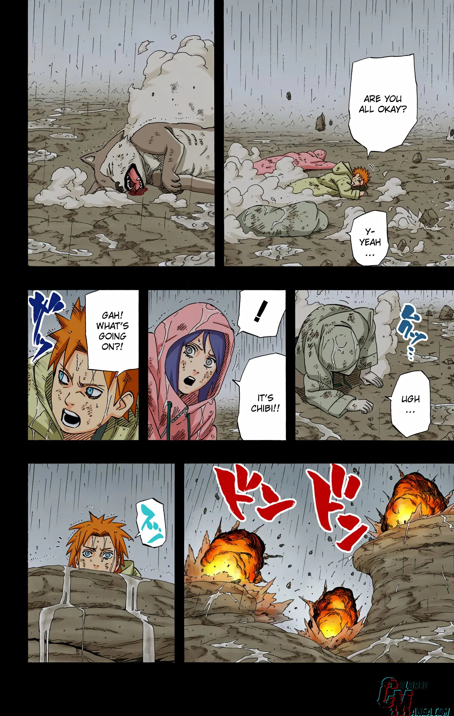 Naruto Colored Manga Online, chapter 445, page 13