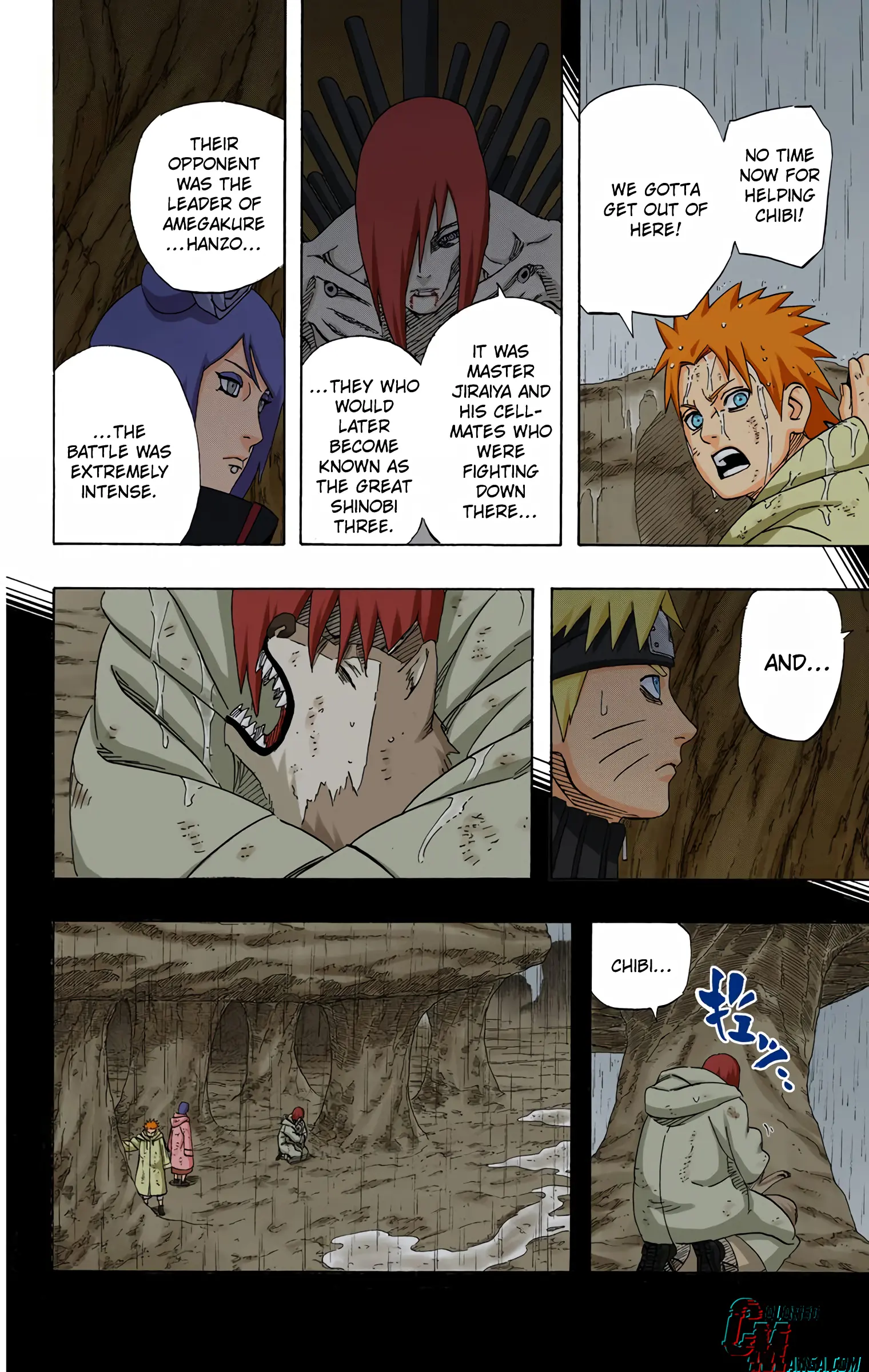 Naruto Colored Manga Online, chapter 445, page 15