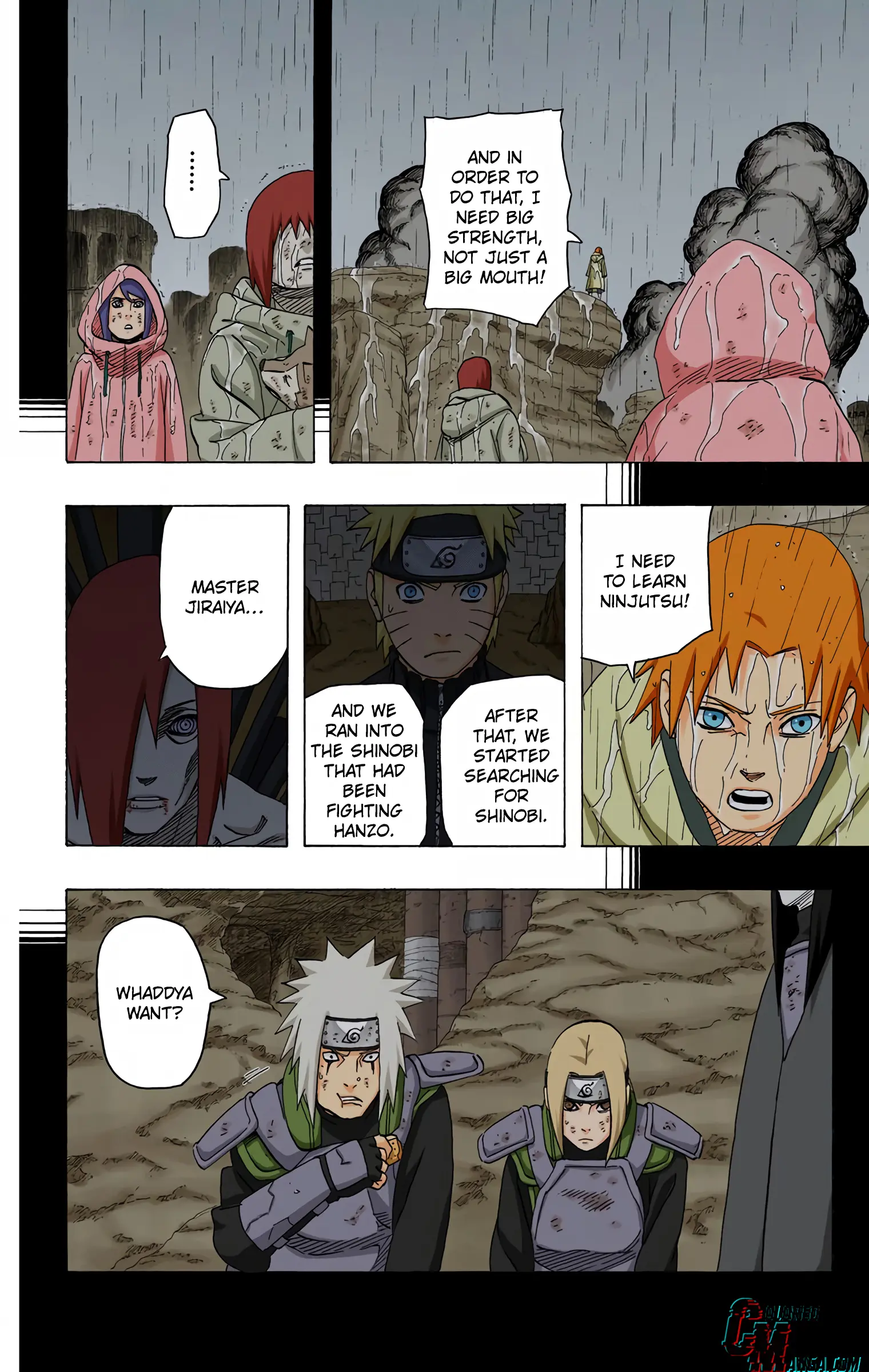 Naruto Colored Manga Online, chapter 446, page 2