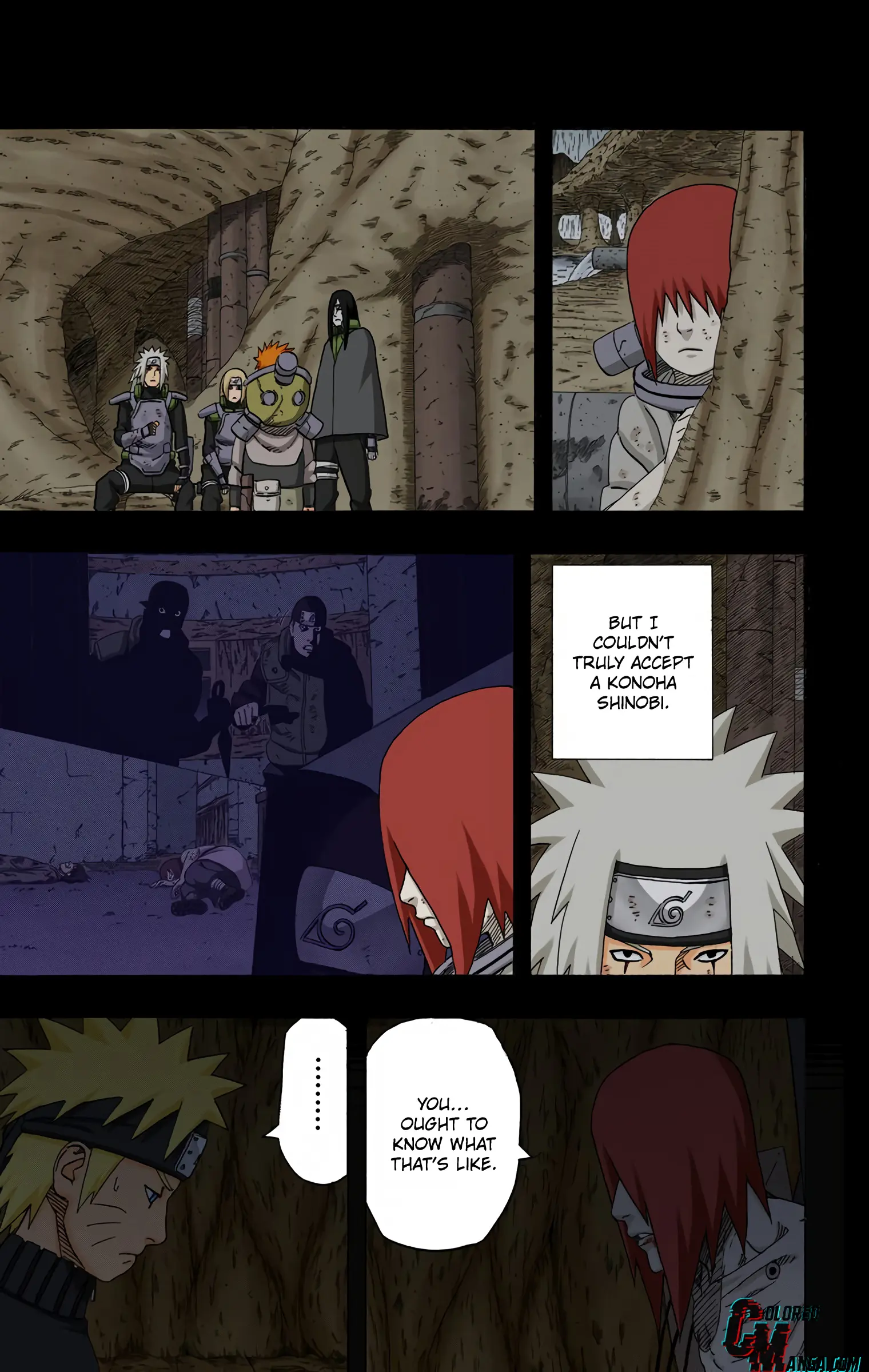 Naruto Colored Manga Online, chapter 446, page 3