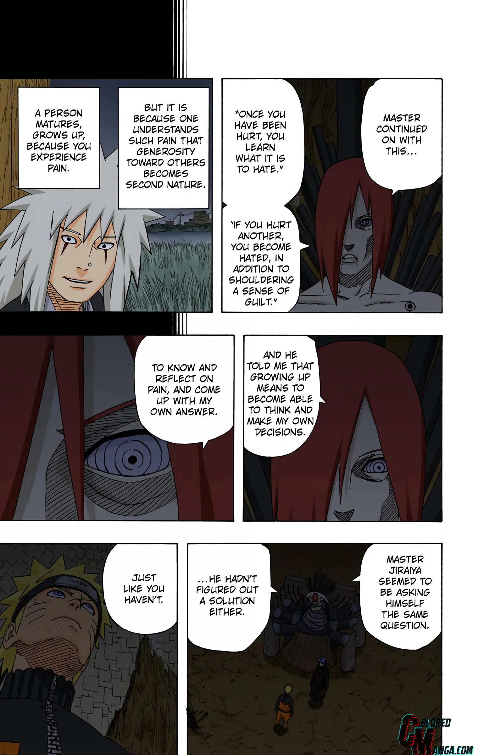 Naruto Colored Manga Online, chapter 446, page 7