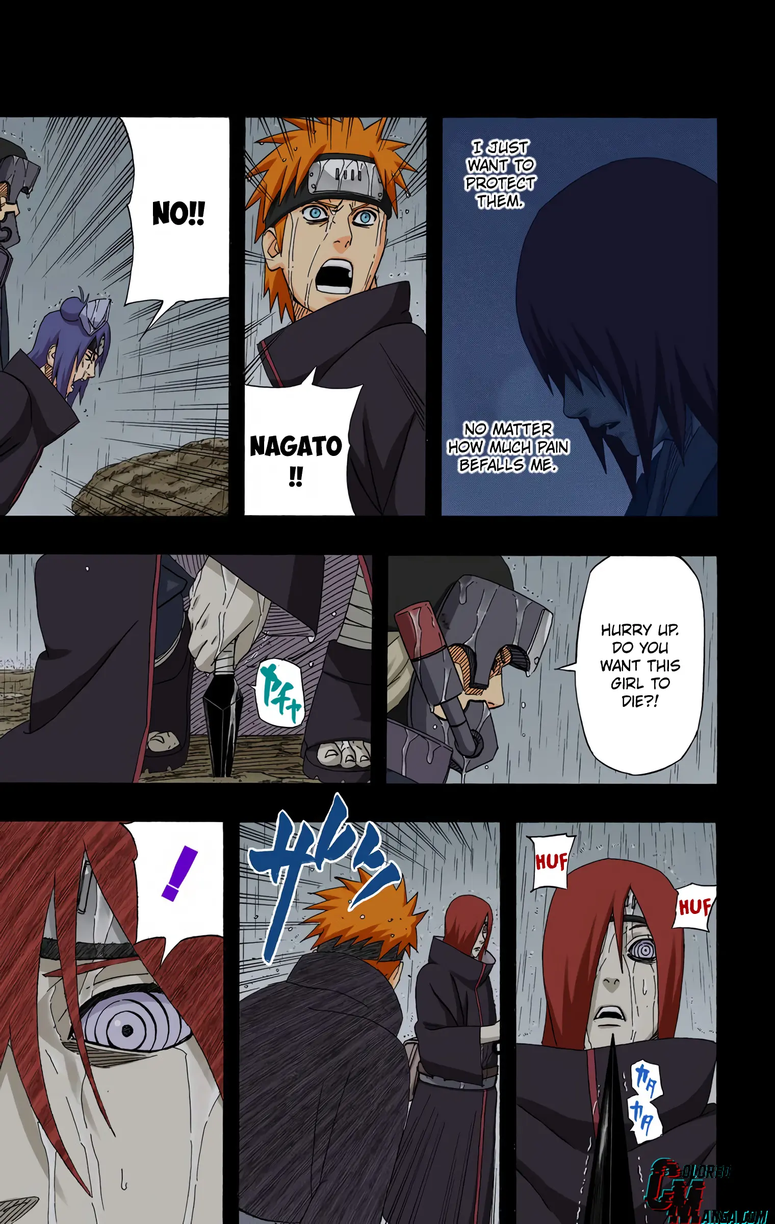 Naruto Colored Manga Online, chapter 446, page 15