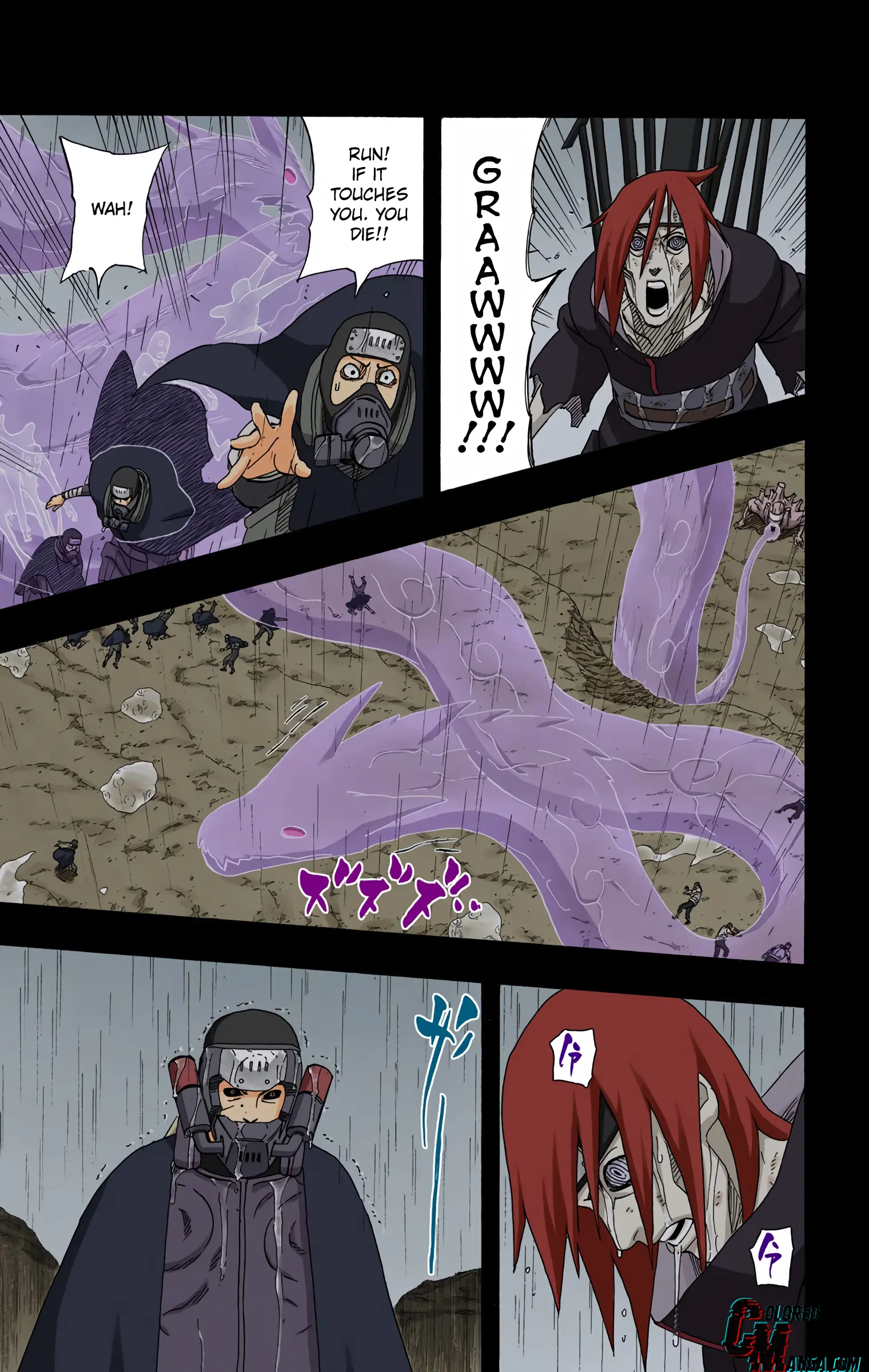 Naruto Colored Manga Online, chapter 447, page 11