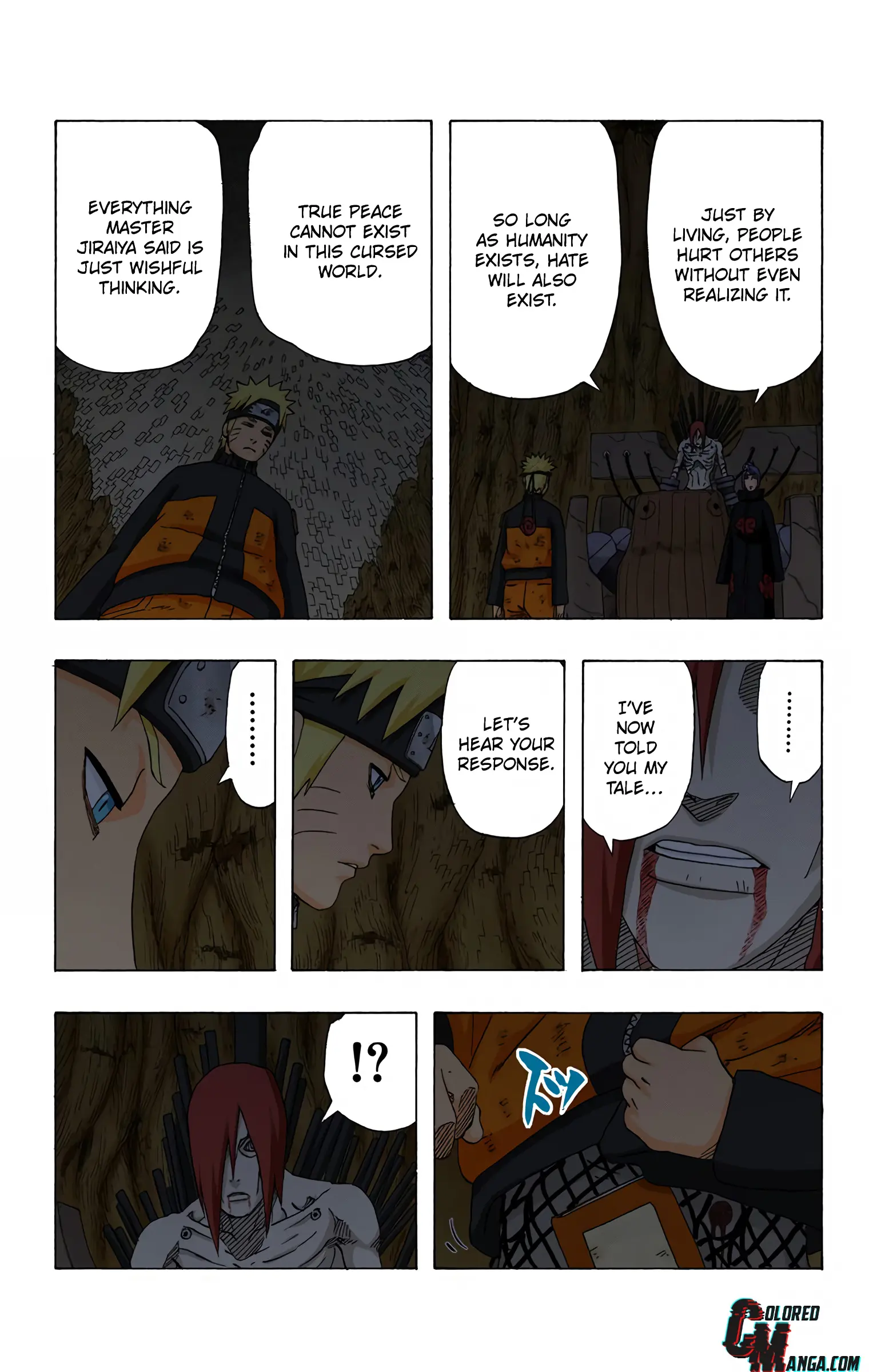 Naruto Colored Manga Online, chapter 447, page 15