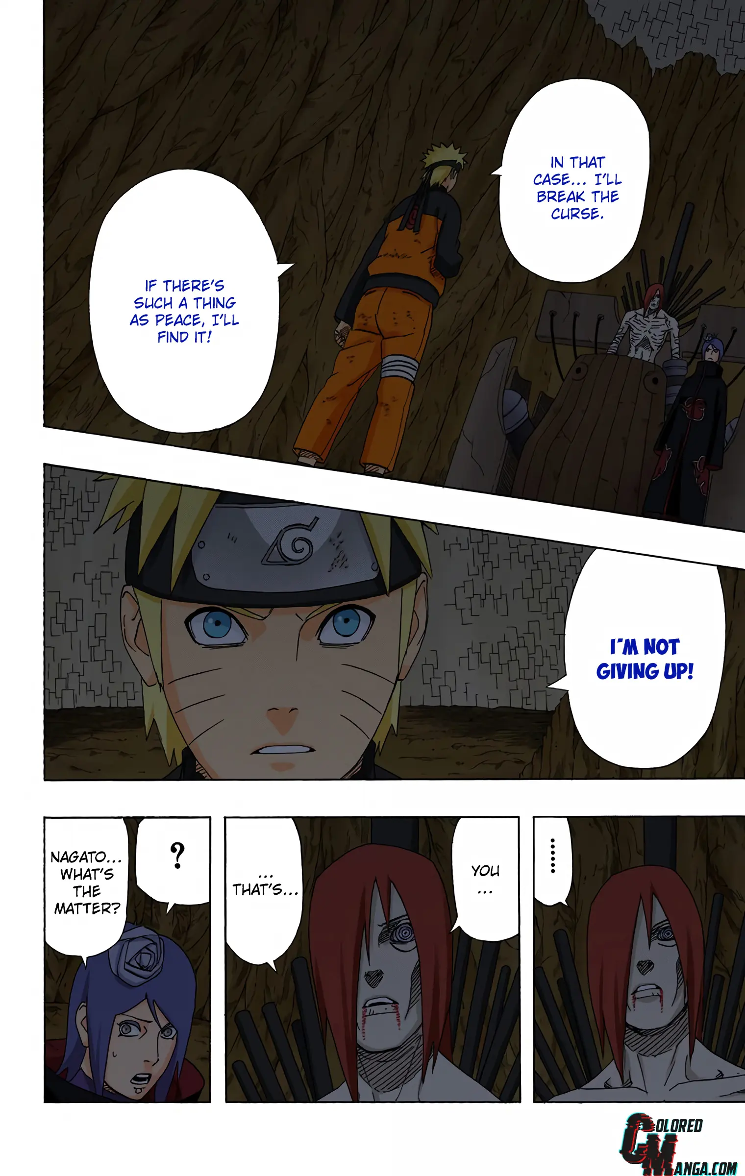 Naruto Colored Manga Online, chapter 448, page 2