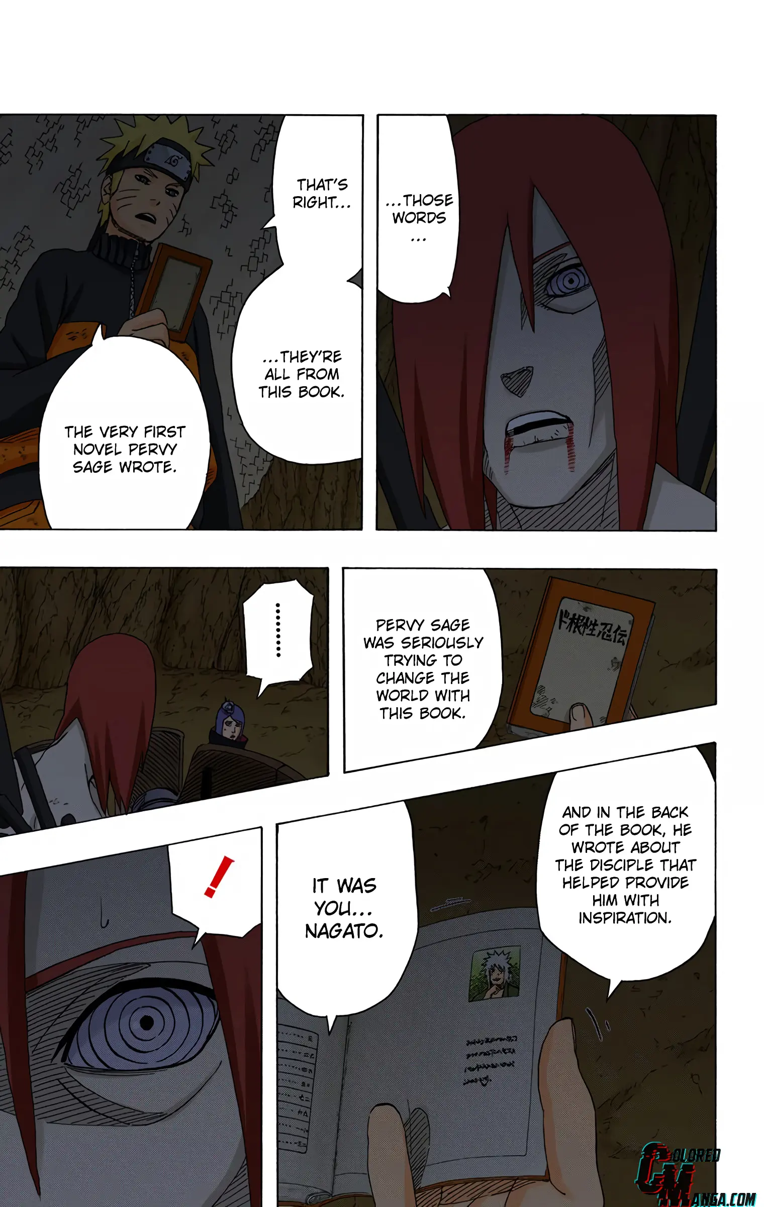 Naruto Colored Manga Online, chapter 448, page 3