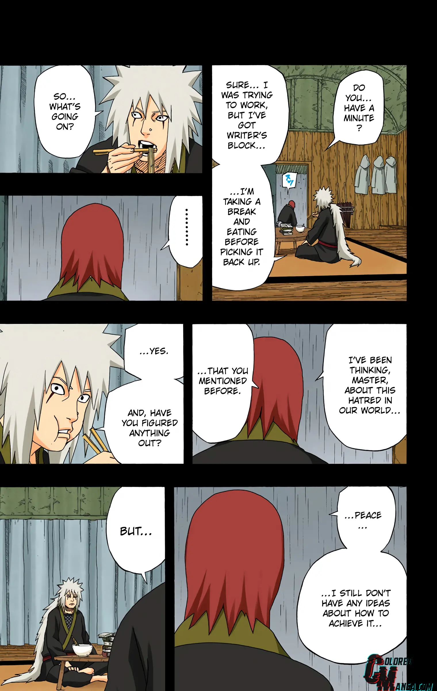 Naruto Colored Manga Online, chapter 448, page 5