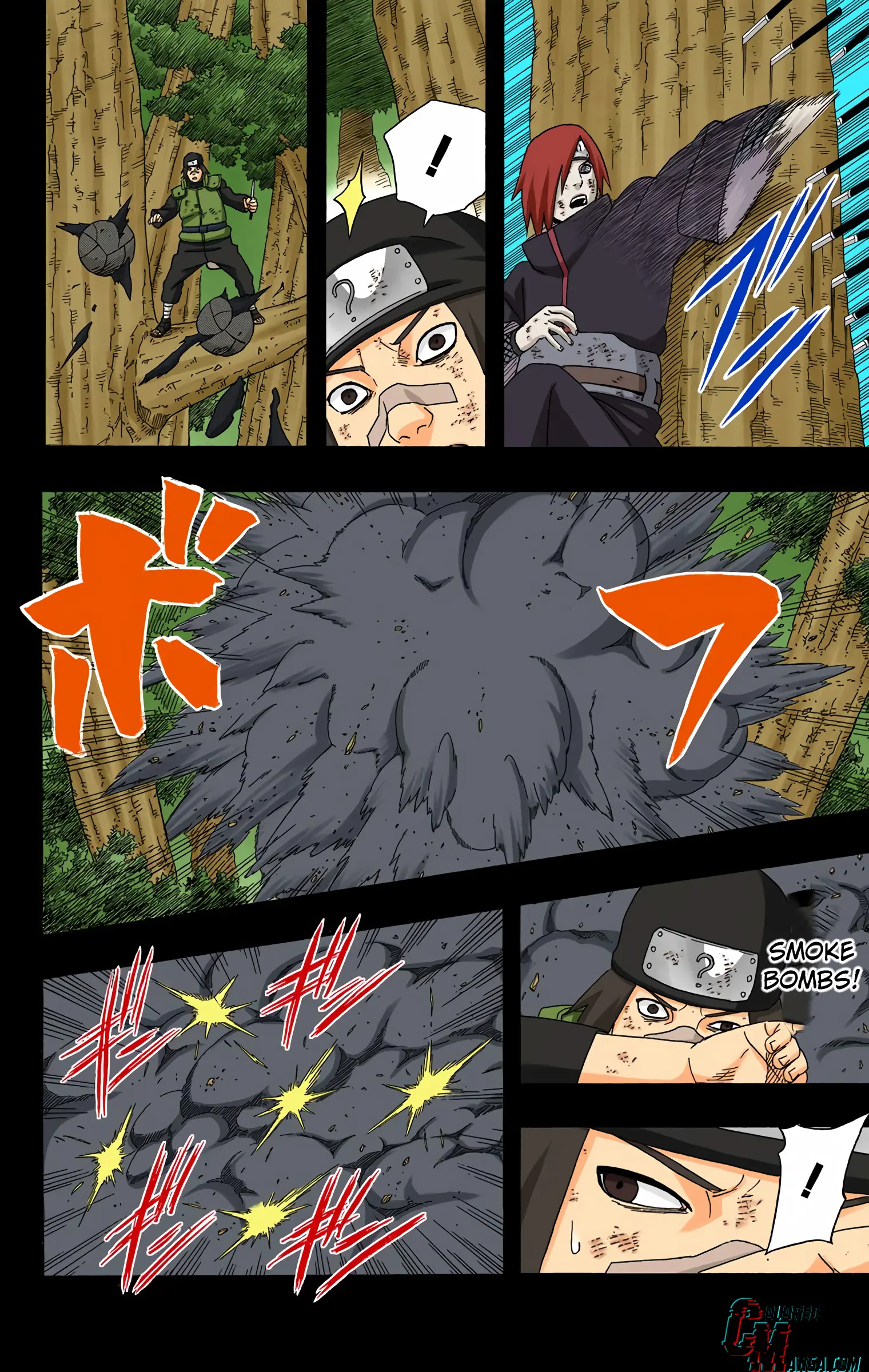 Naruto Colored Manga Online, chapter 448, page 10