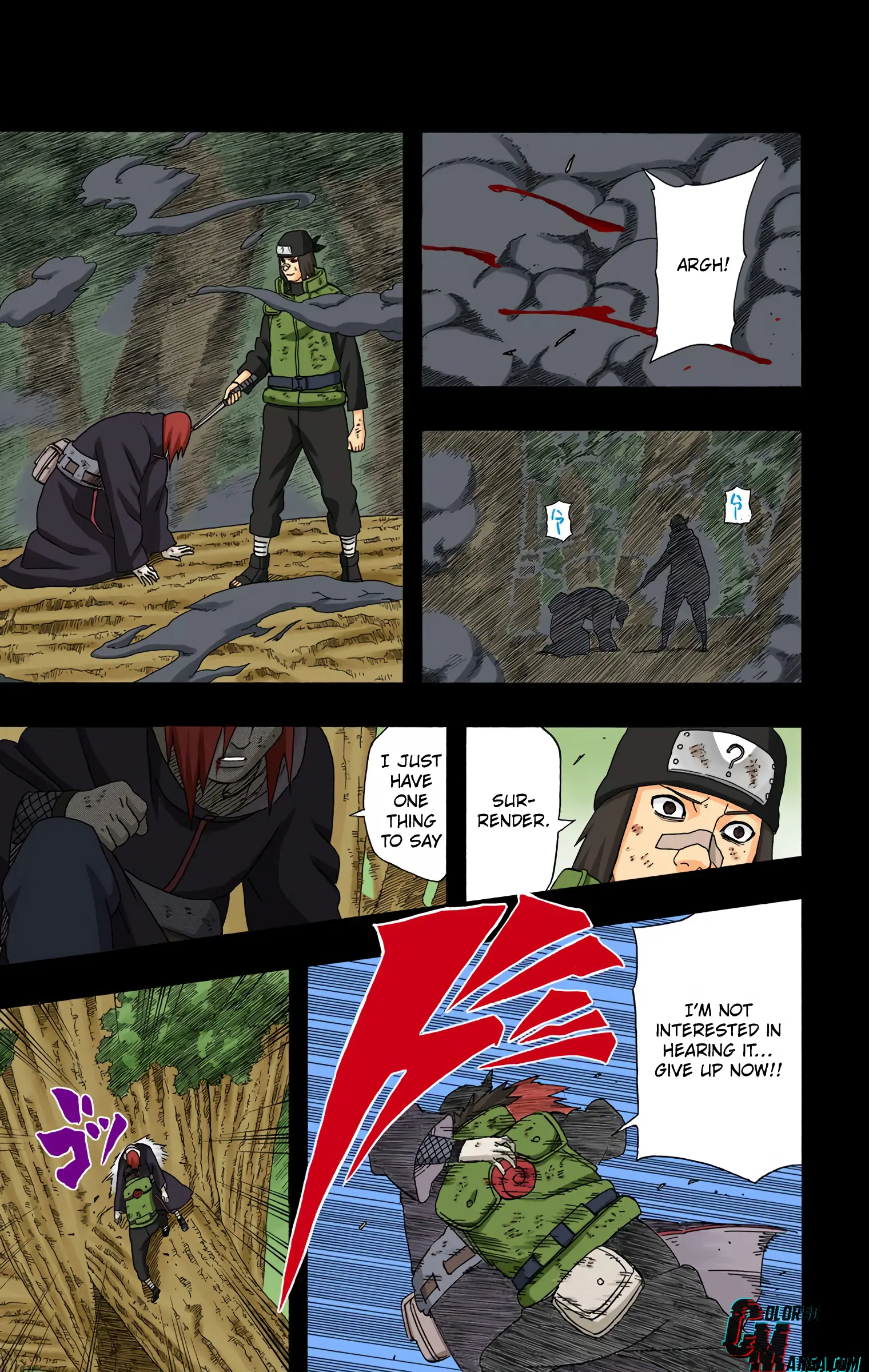 Naruto Colored Manga Online, chapter 448, page 11