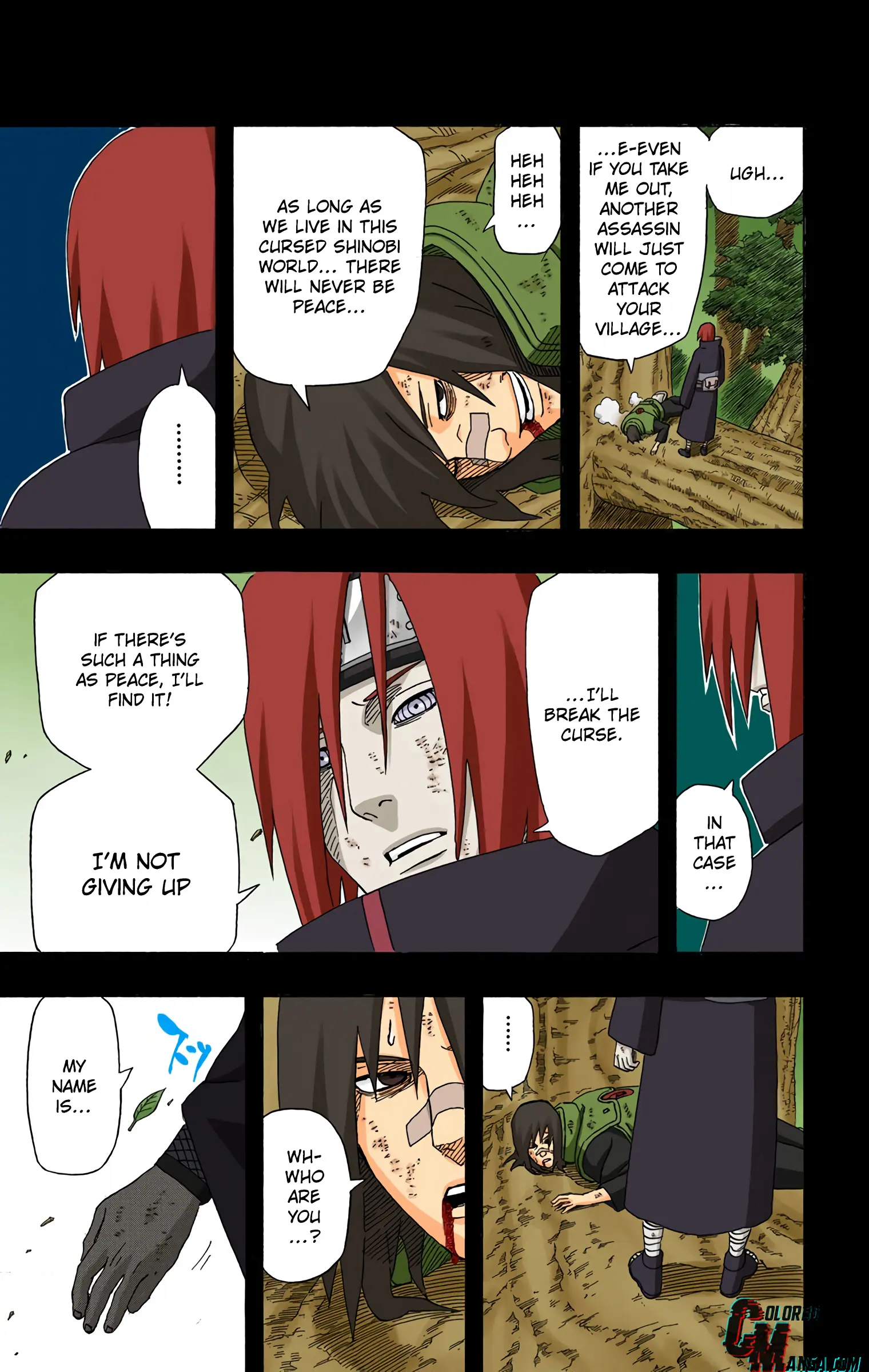 Naruto Colored Manga Online, chapter 448, page 13