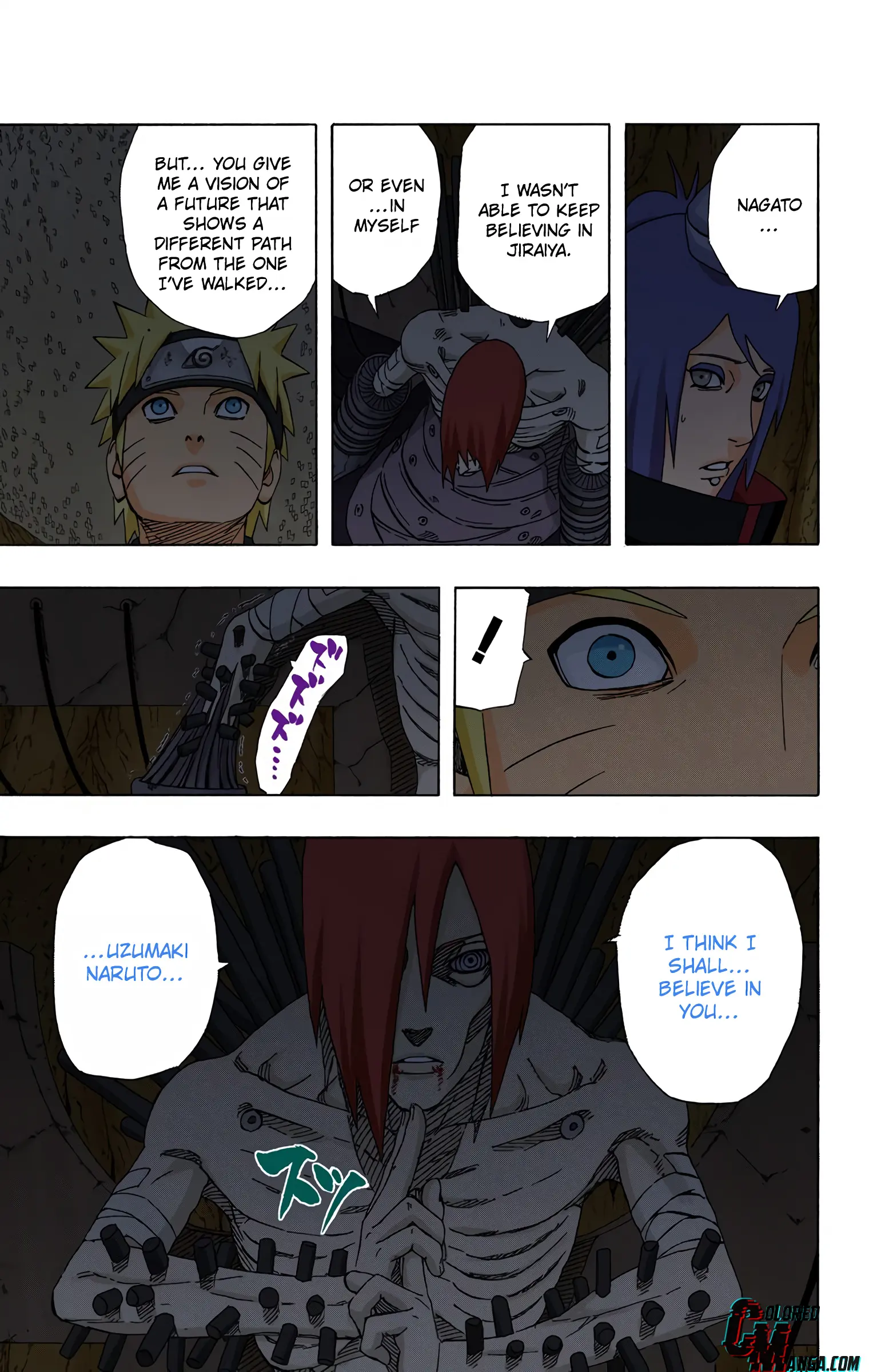 Naruto Colored Manga Online, chapter 448, page 21