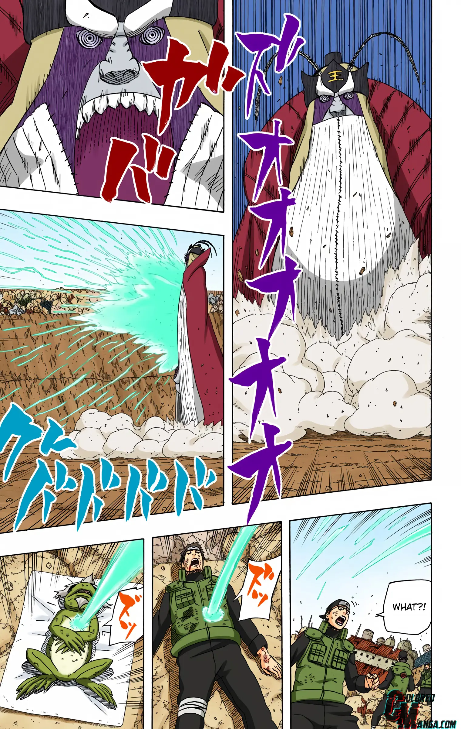 Naruto Colored Manga Online, chapter 449, page 3
