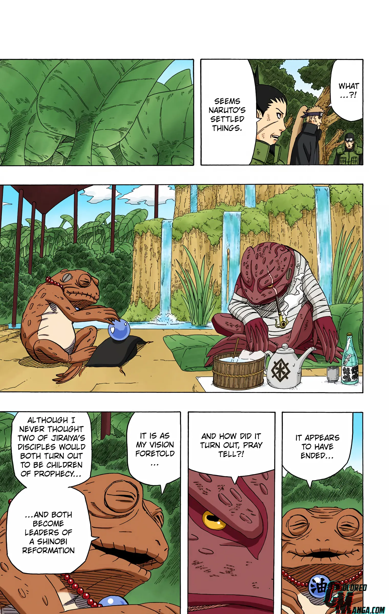 Naruto Colored Manga Online, chapter 449, page 5