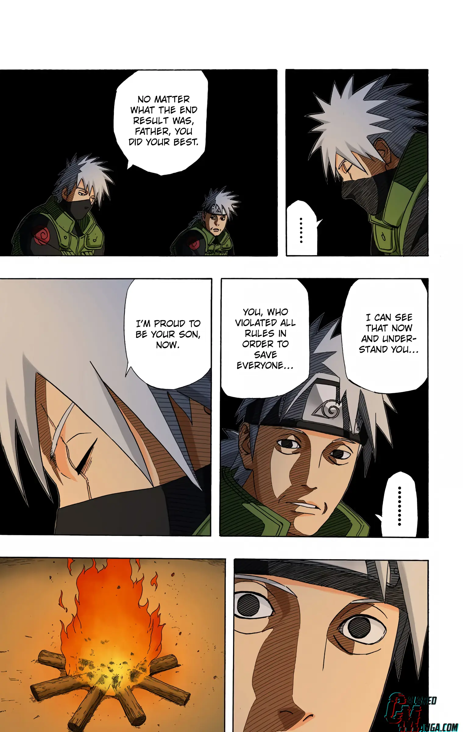 Naruto Colored Manga Online, chapter 449, page 7