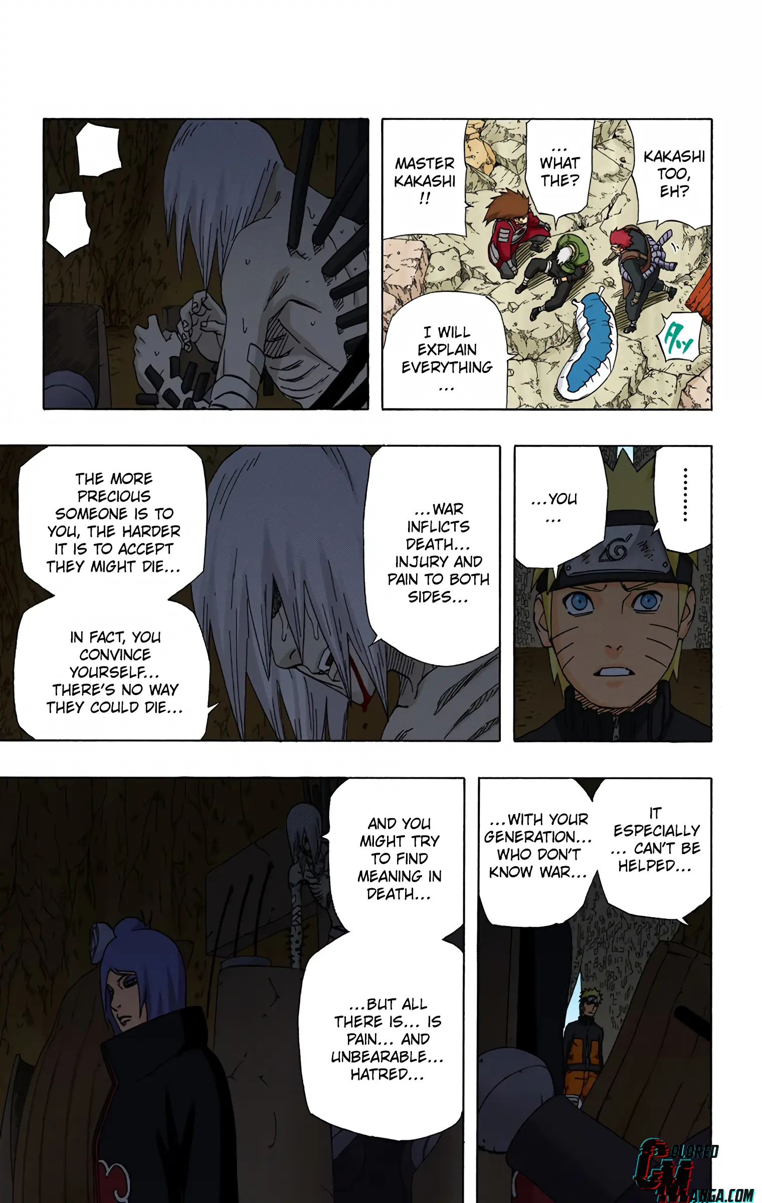Naruto Colored Manga Online, chapter 449, page 11
