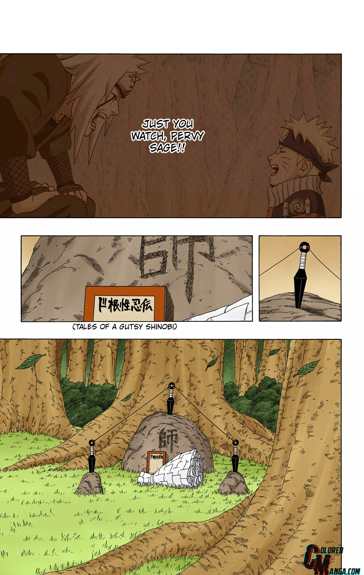 Naruto Colored Manga Online, chapter 449, page 17