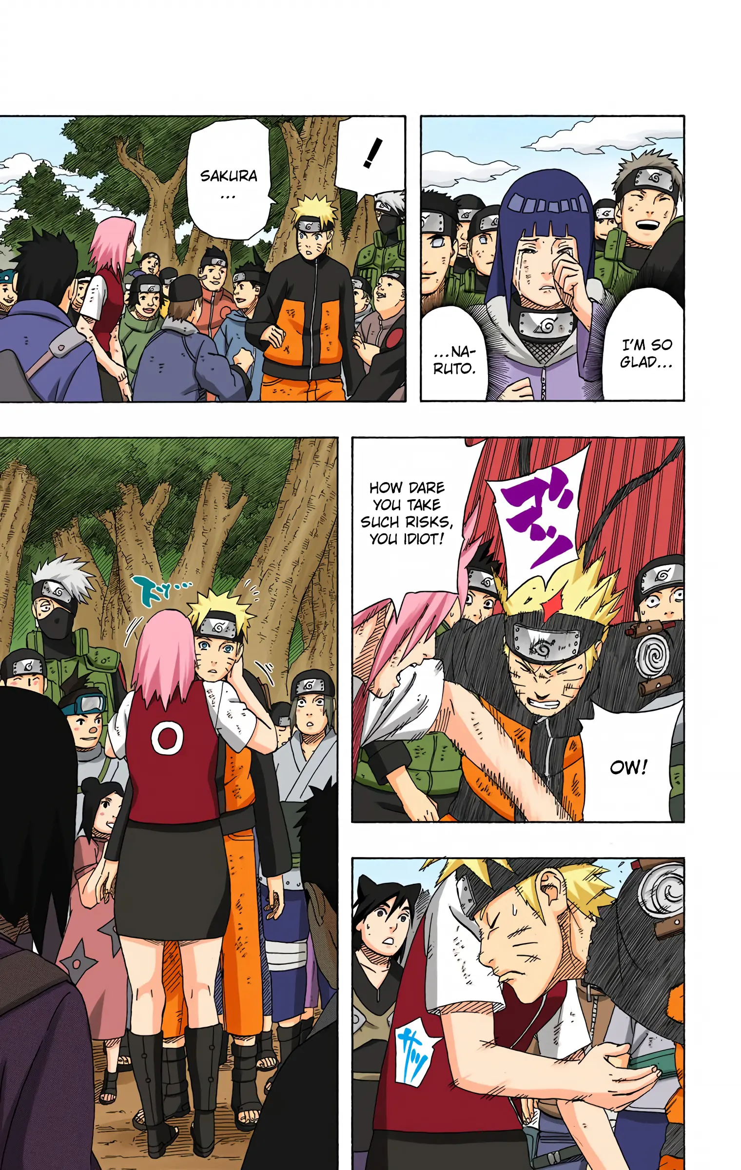 Naruto Colored Manga Online, chapter 450, page 4