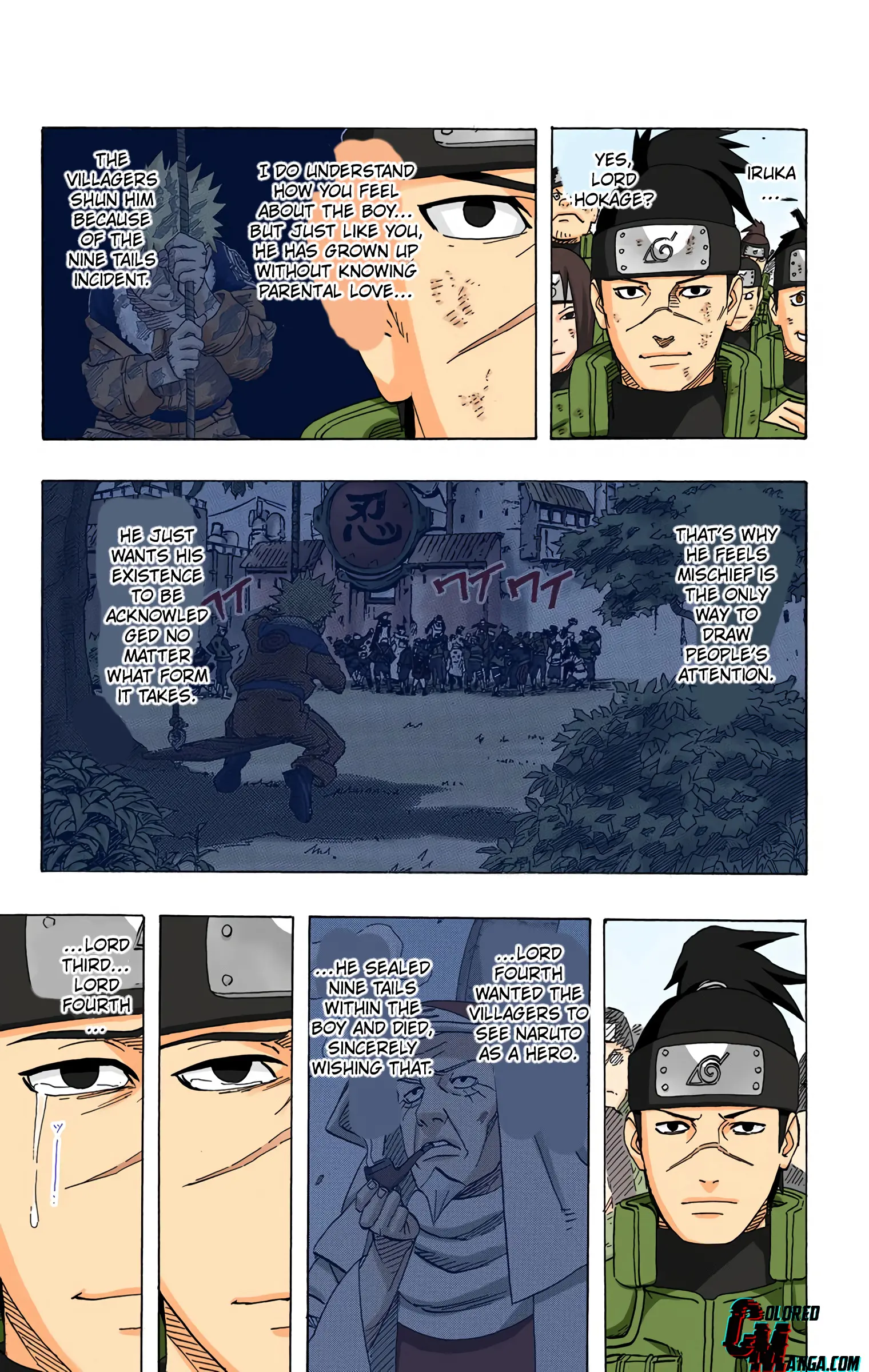 Naruto Colored Manga Online, chapter 450, page 6
