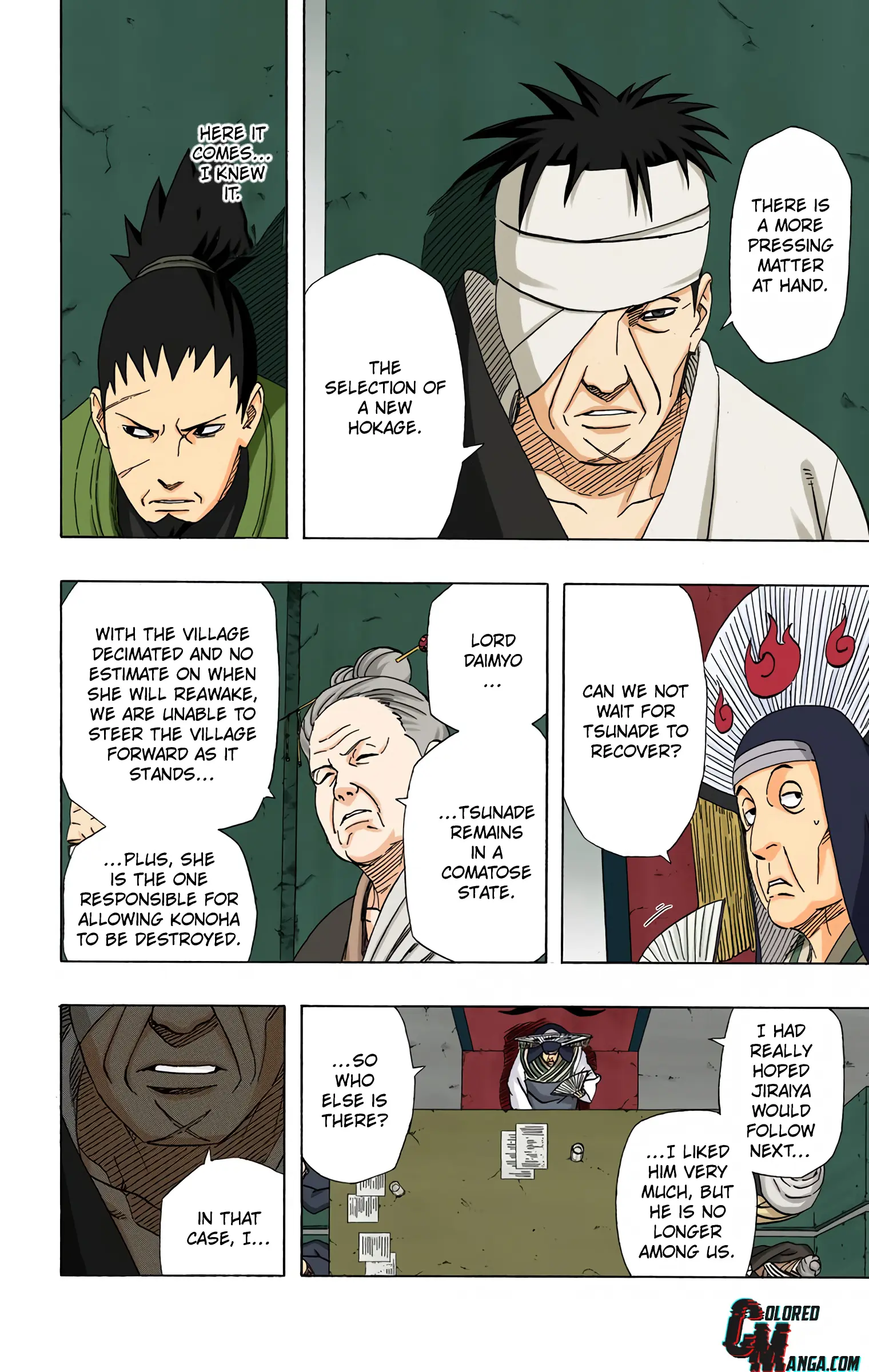 Naruto Colored Manga Online, chapter 450, page 15