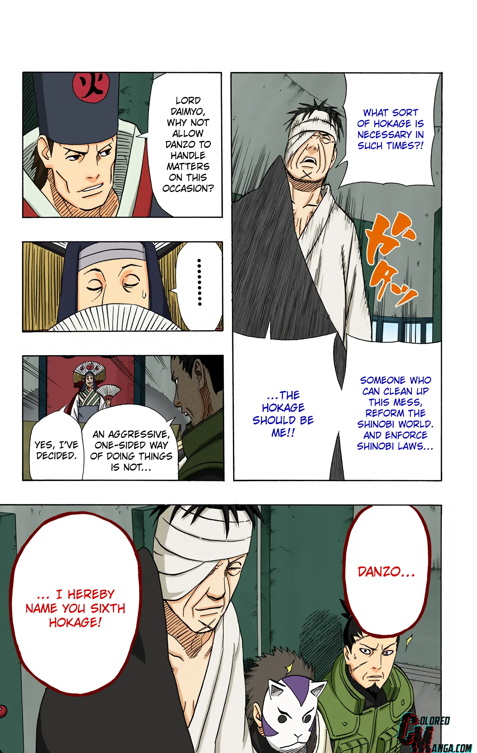 Naruto Colored Manga Online, chapter 450, page 18
