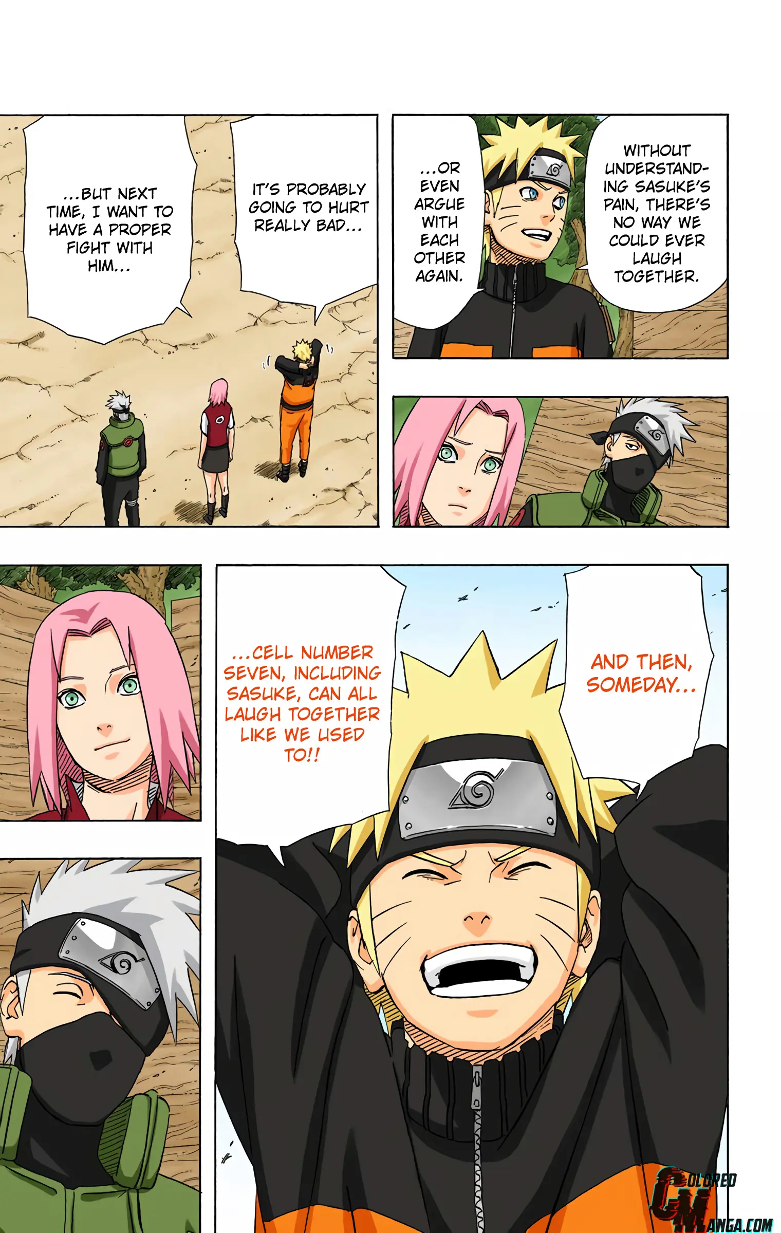 Naruto Colored Manga Online, chapter 451, page 10