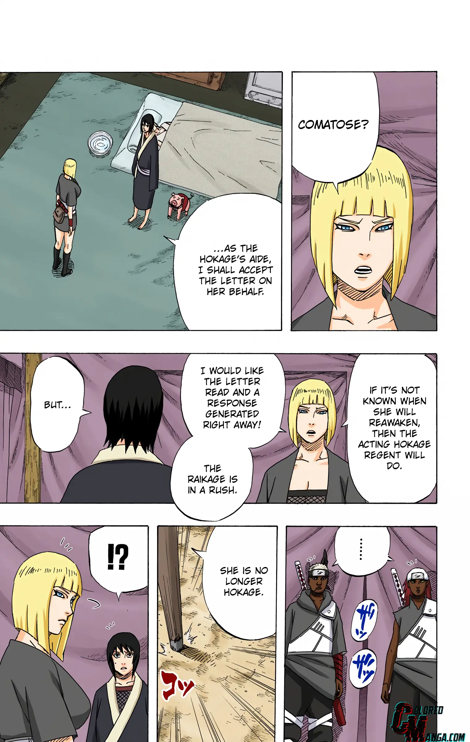 Naruto Colored Manga Online, chapter 451, page 14