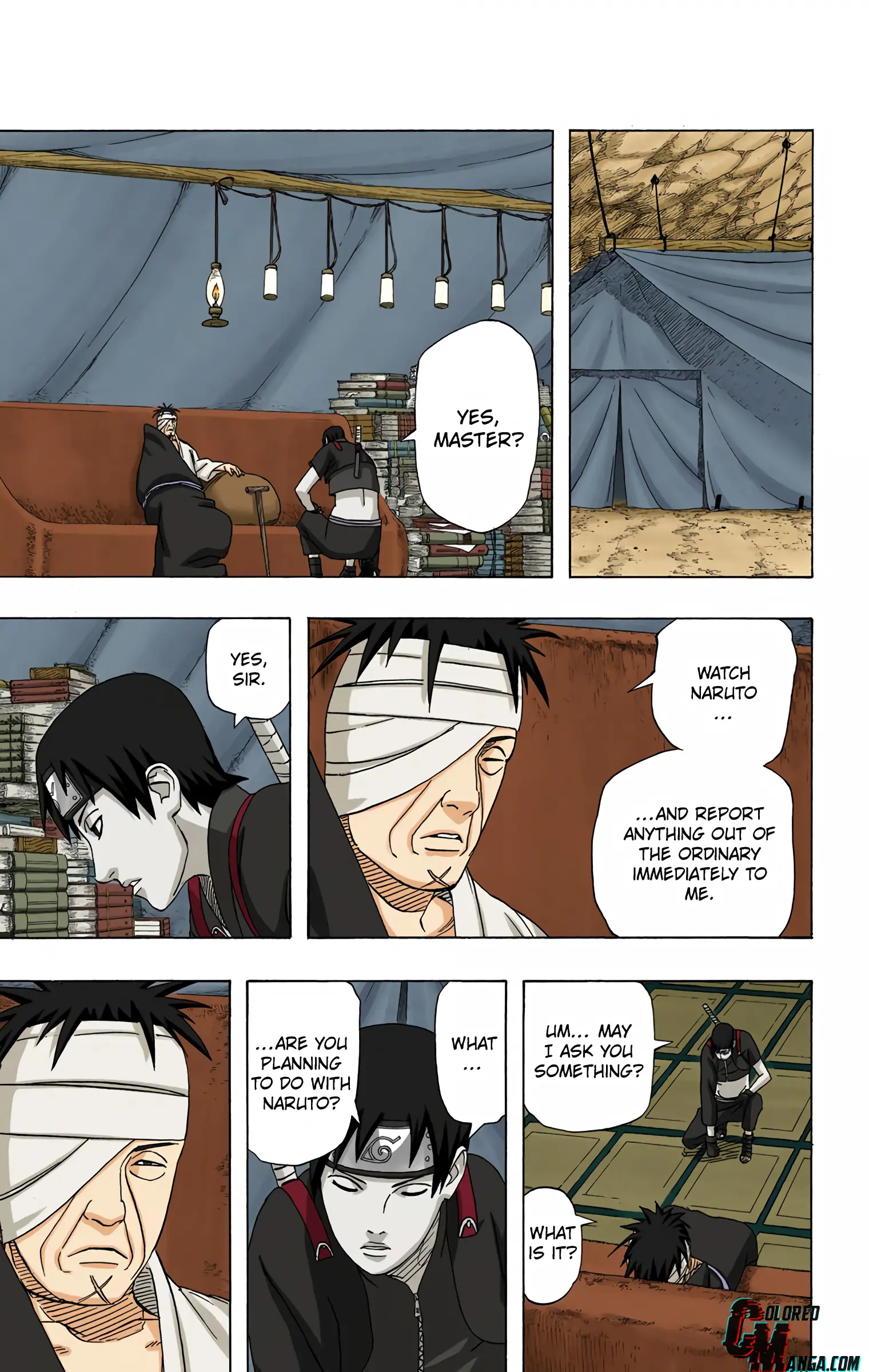 Naruto Colored Manga Online, chapter 452, page 4