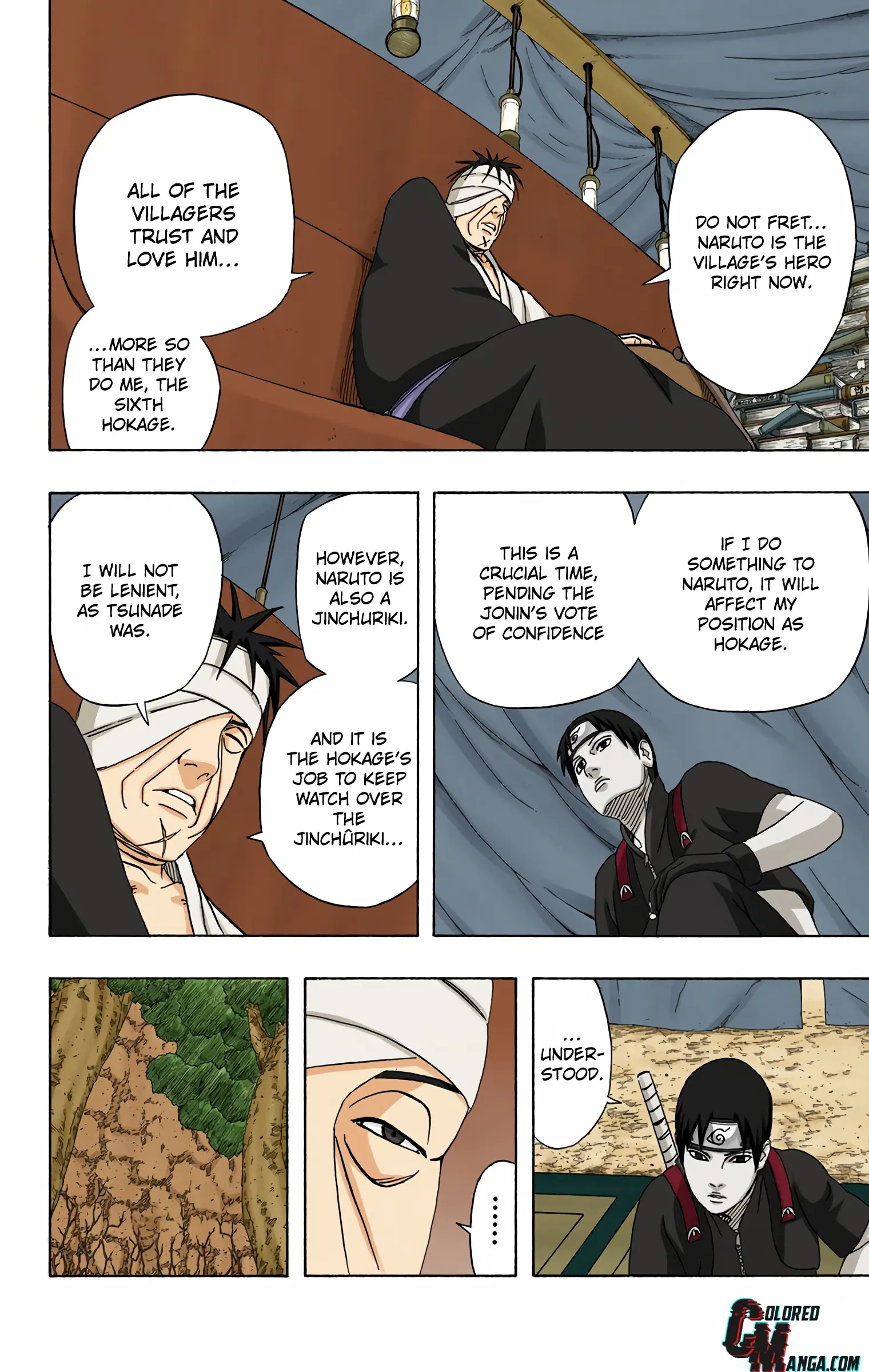 Naruto Colored Manga Online, chapter 452, page 5
