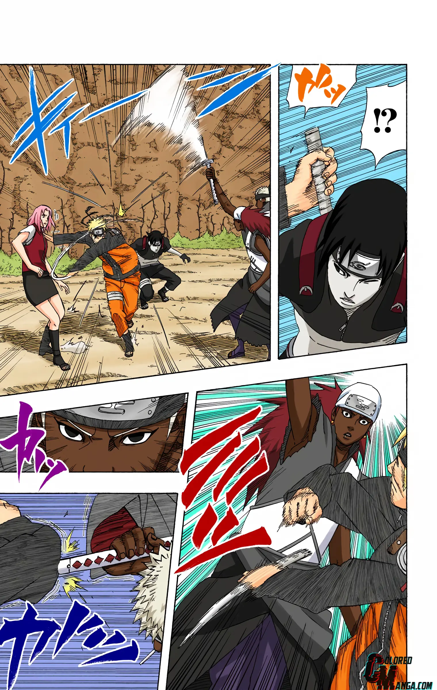 Naruto Colored Manga Online, chapter 452, page 10
