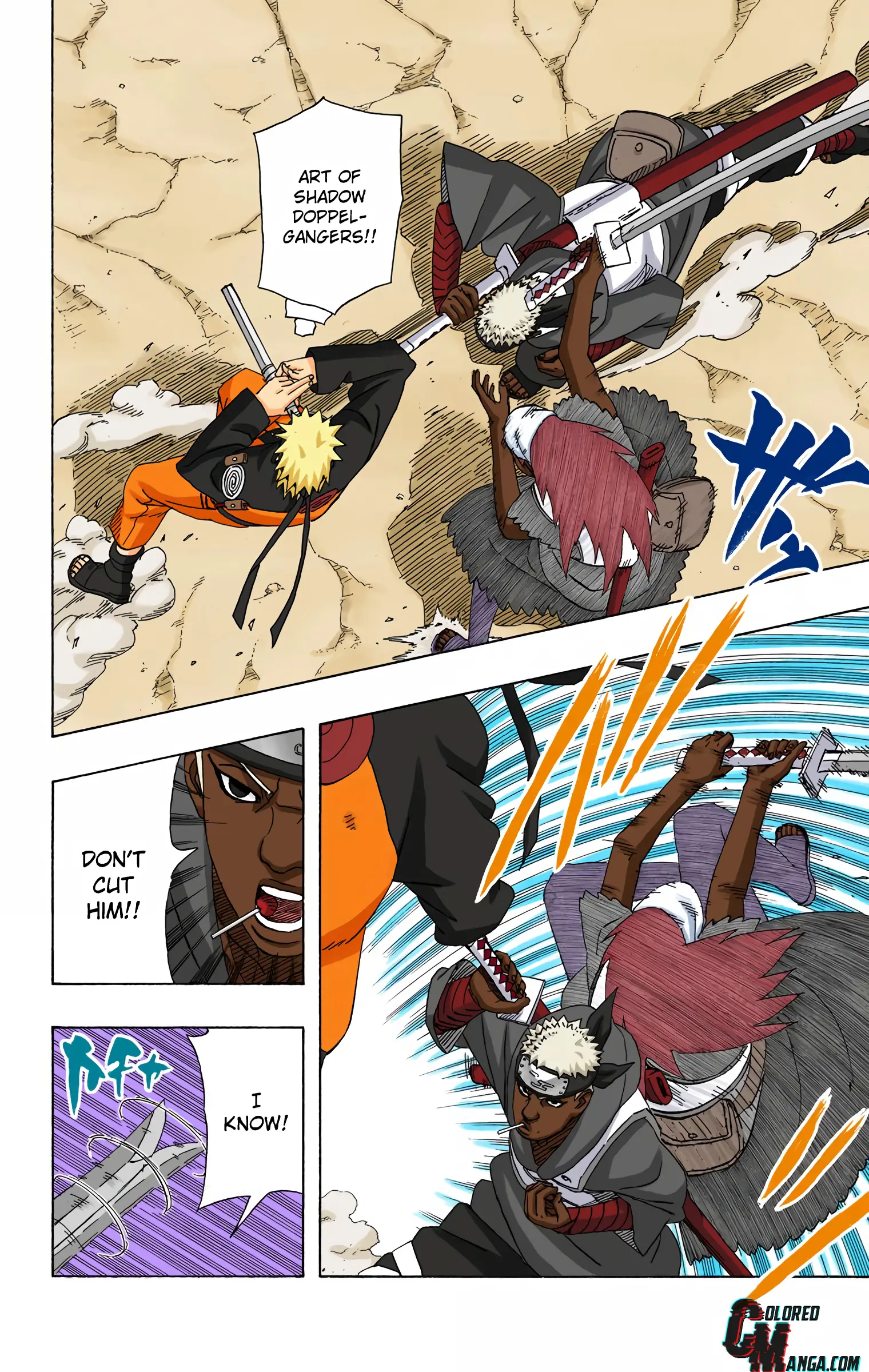 Naruto Colored Manga Online, chapter 452, page 11